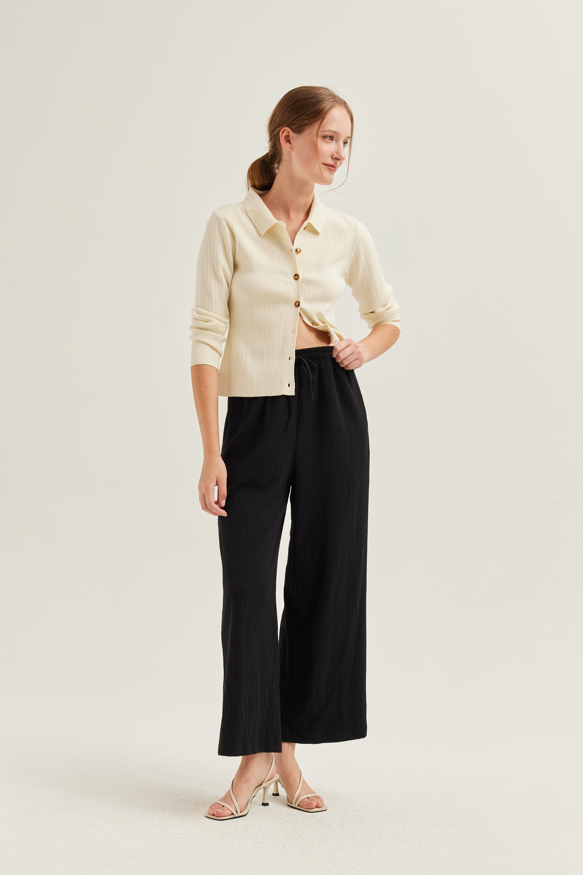 Textured Knit Pants Textured Knit Pants