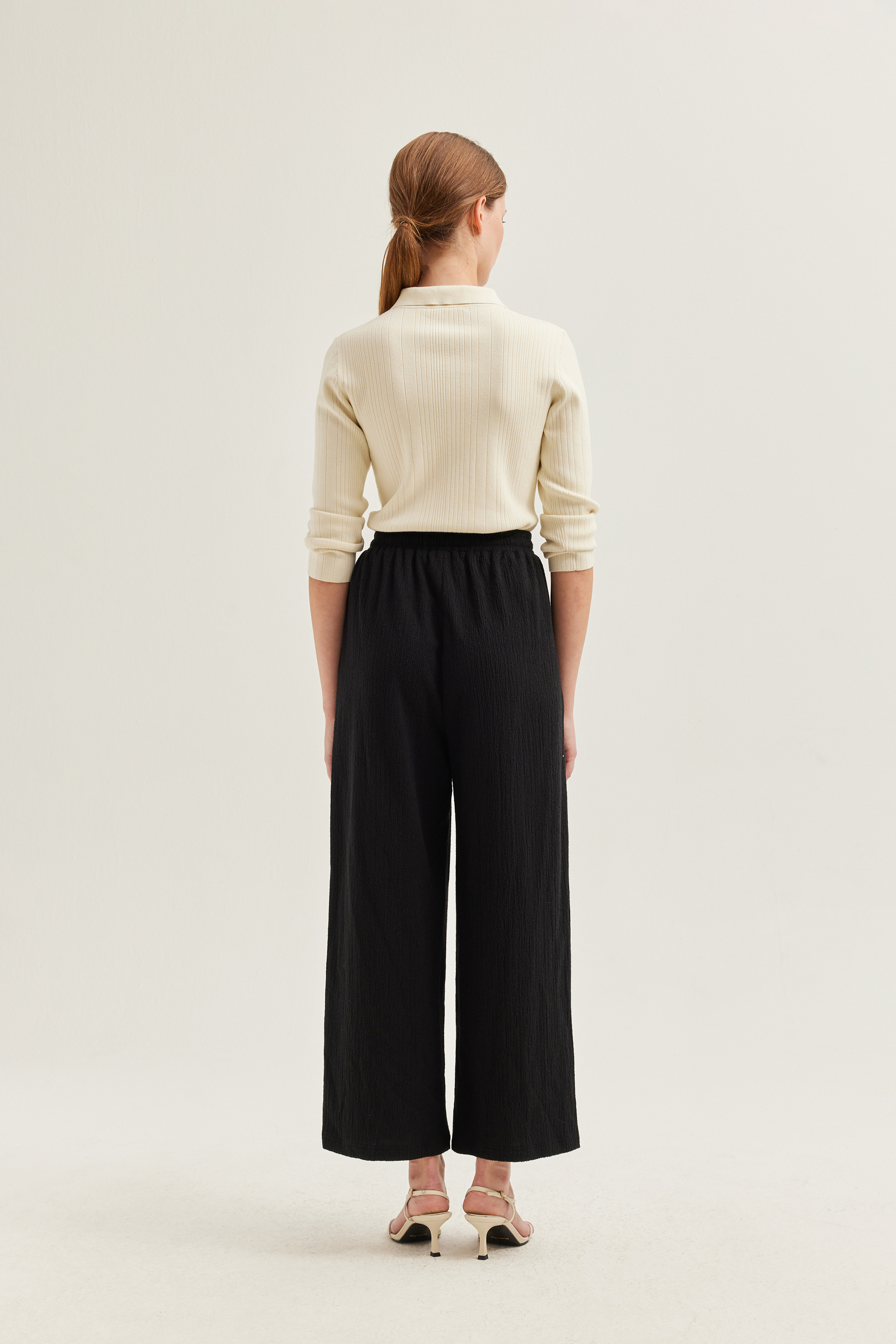 Textured Knit Pants Textured Knit Pants