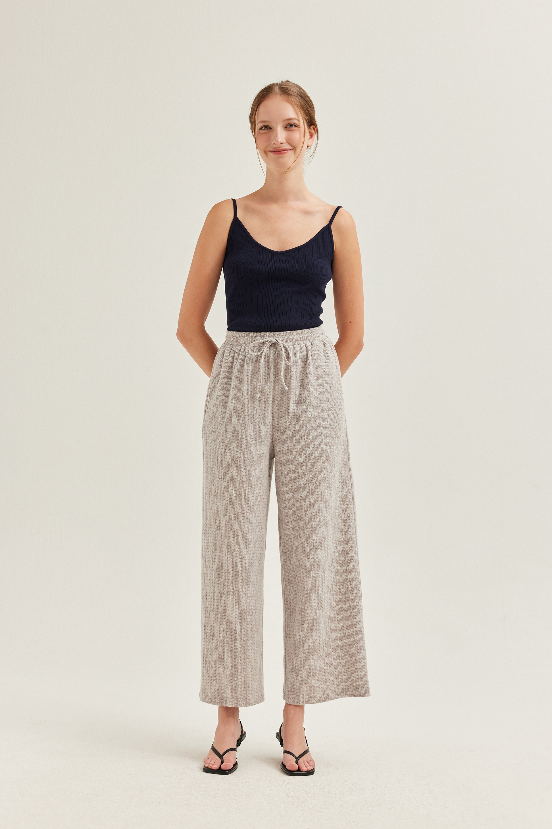 Textured Knit Pants Textured Knit Pants
