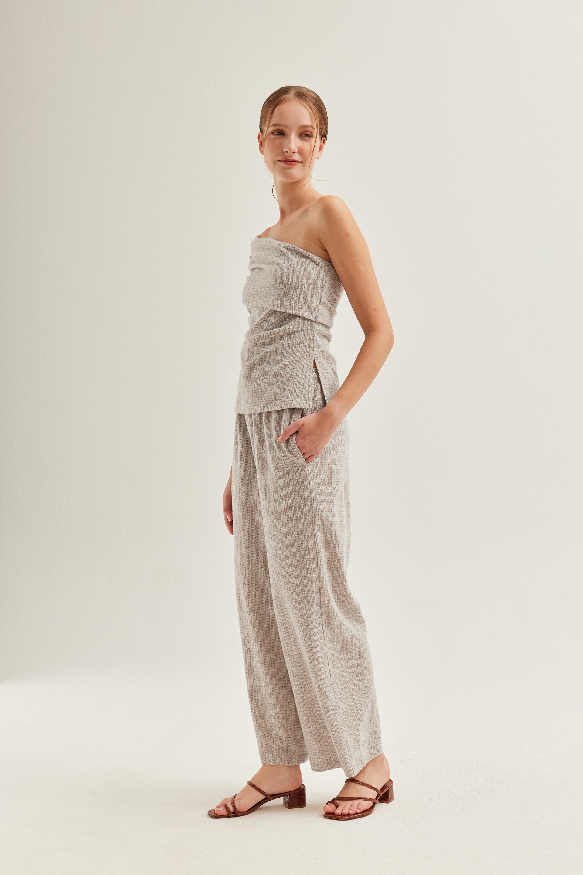Textured Knit Pants Textured Knit Pants