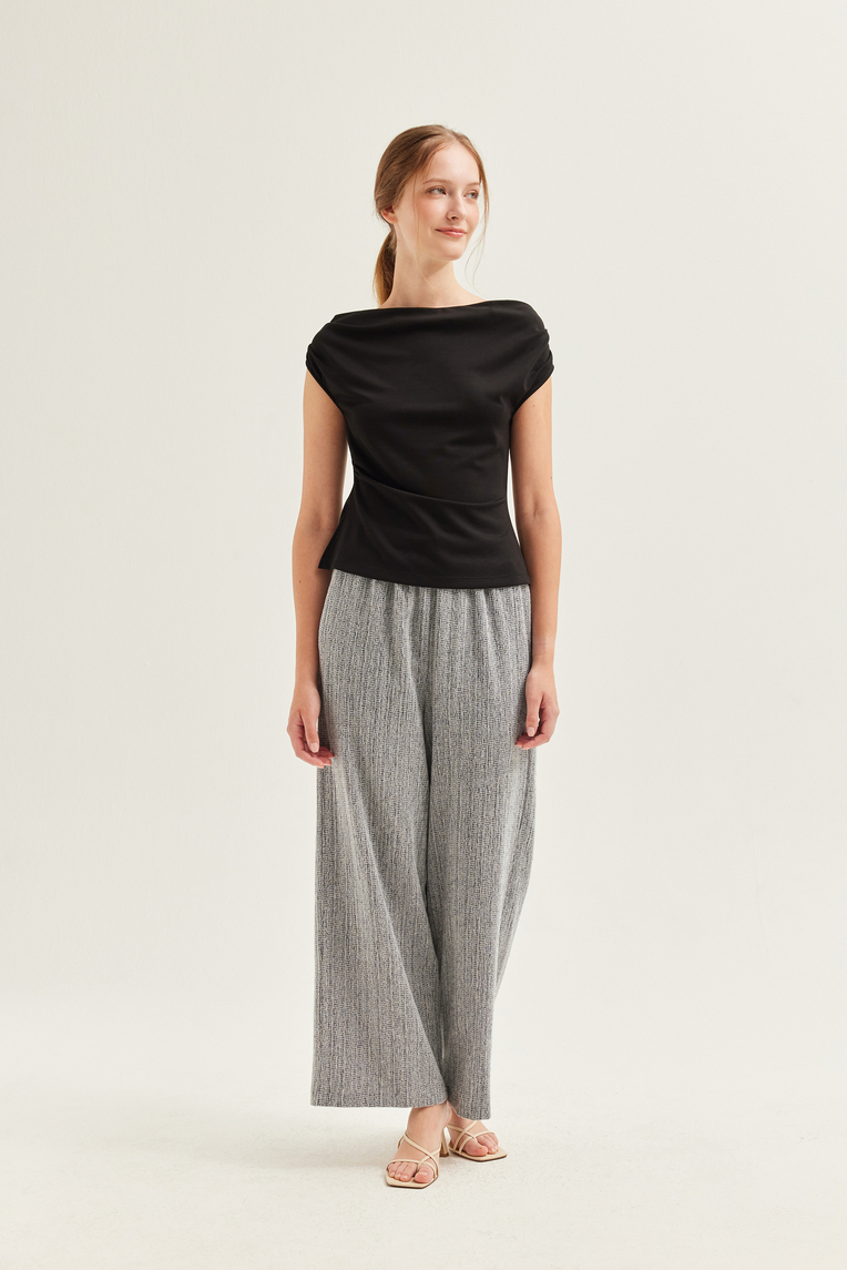 Textured Knit Pants