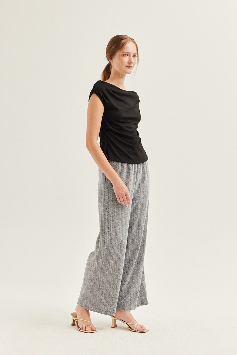 Textured Knit Pants