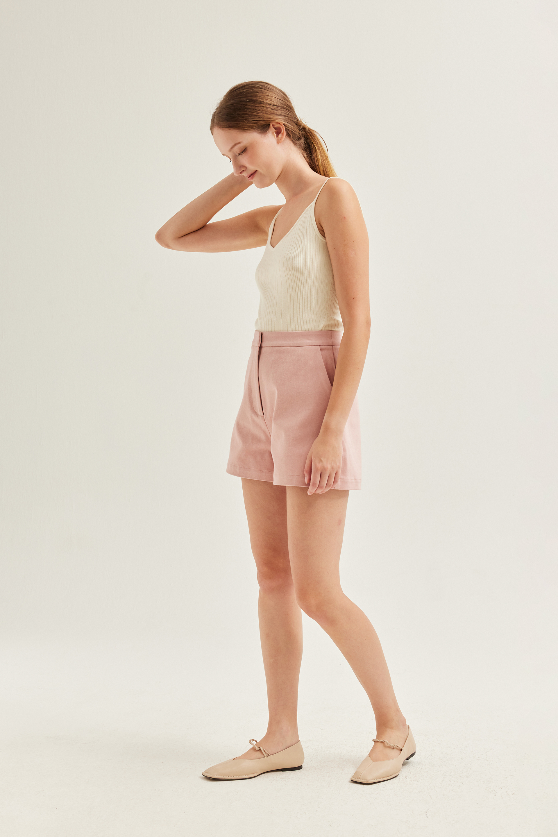 Fitted Ribbed Knit Cami