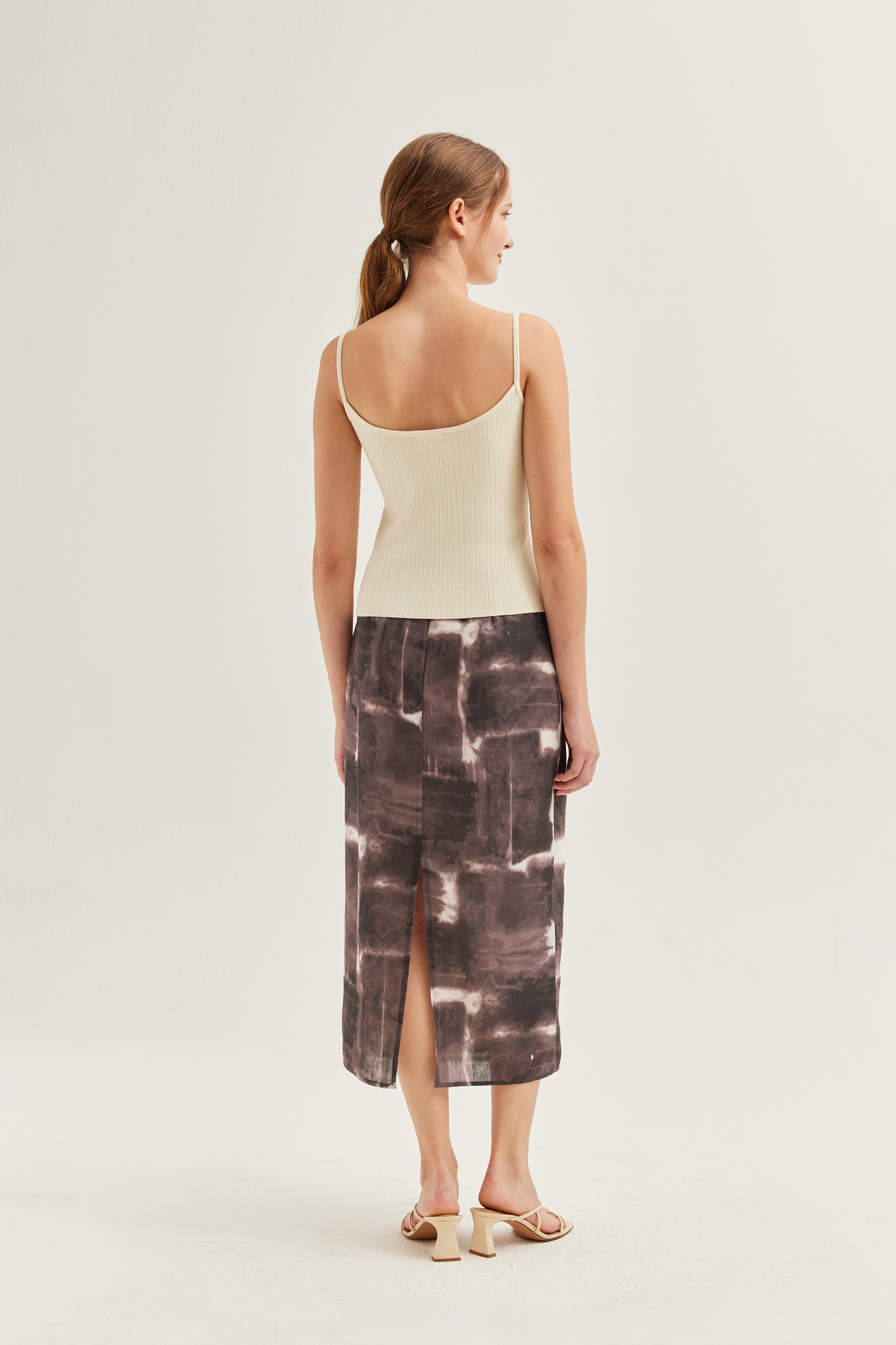 Fitted Ribbed Knit Cami
