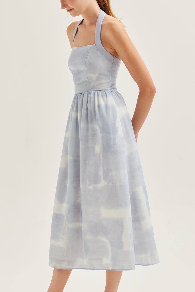 Untitled Halter Neck Dress