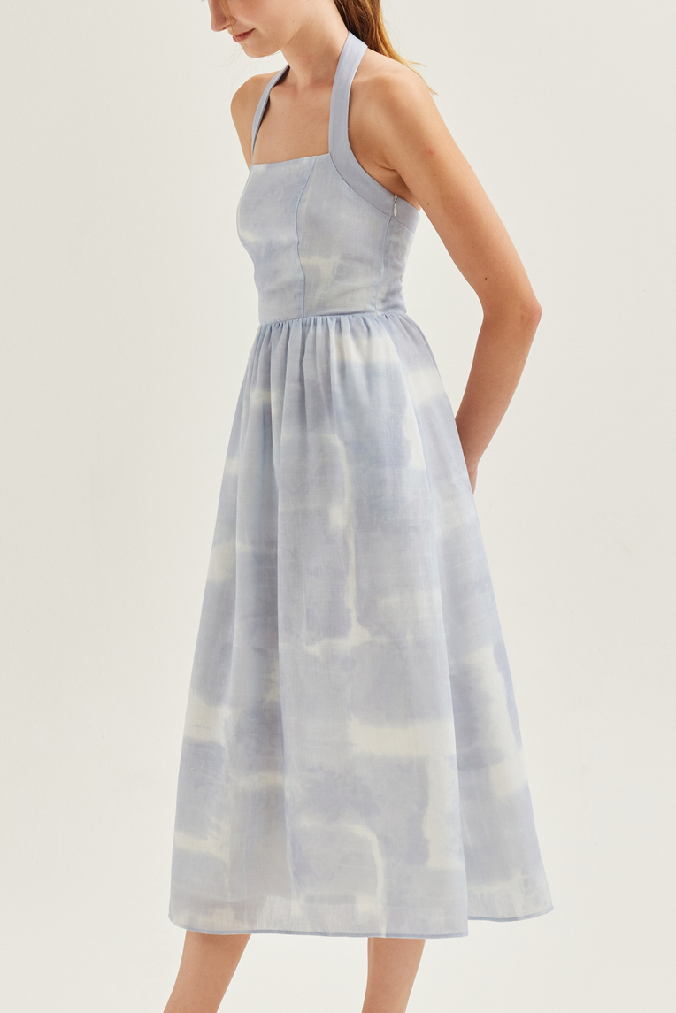 Untitled Halter Neck Dress