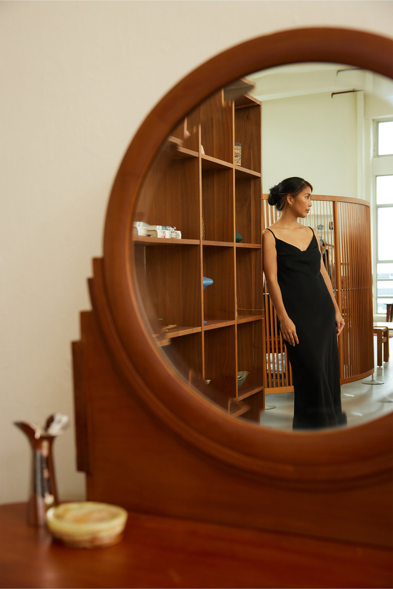 Cowl Neck Cami Dress