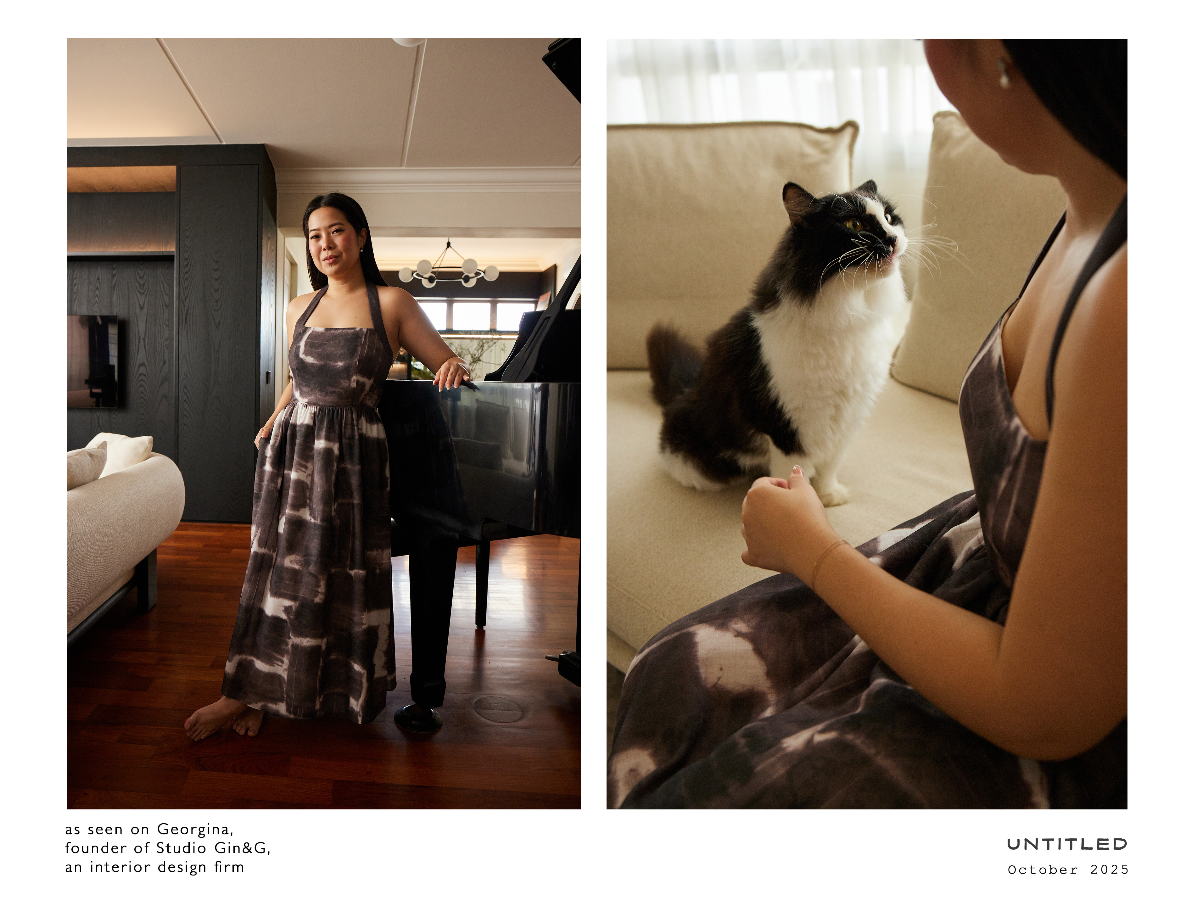 Untitled Halter Neck Dress Untitled Halter Neck Dress