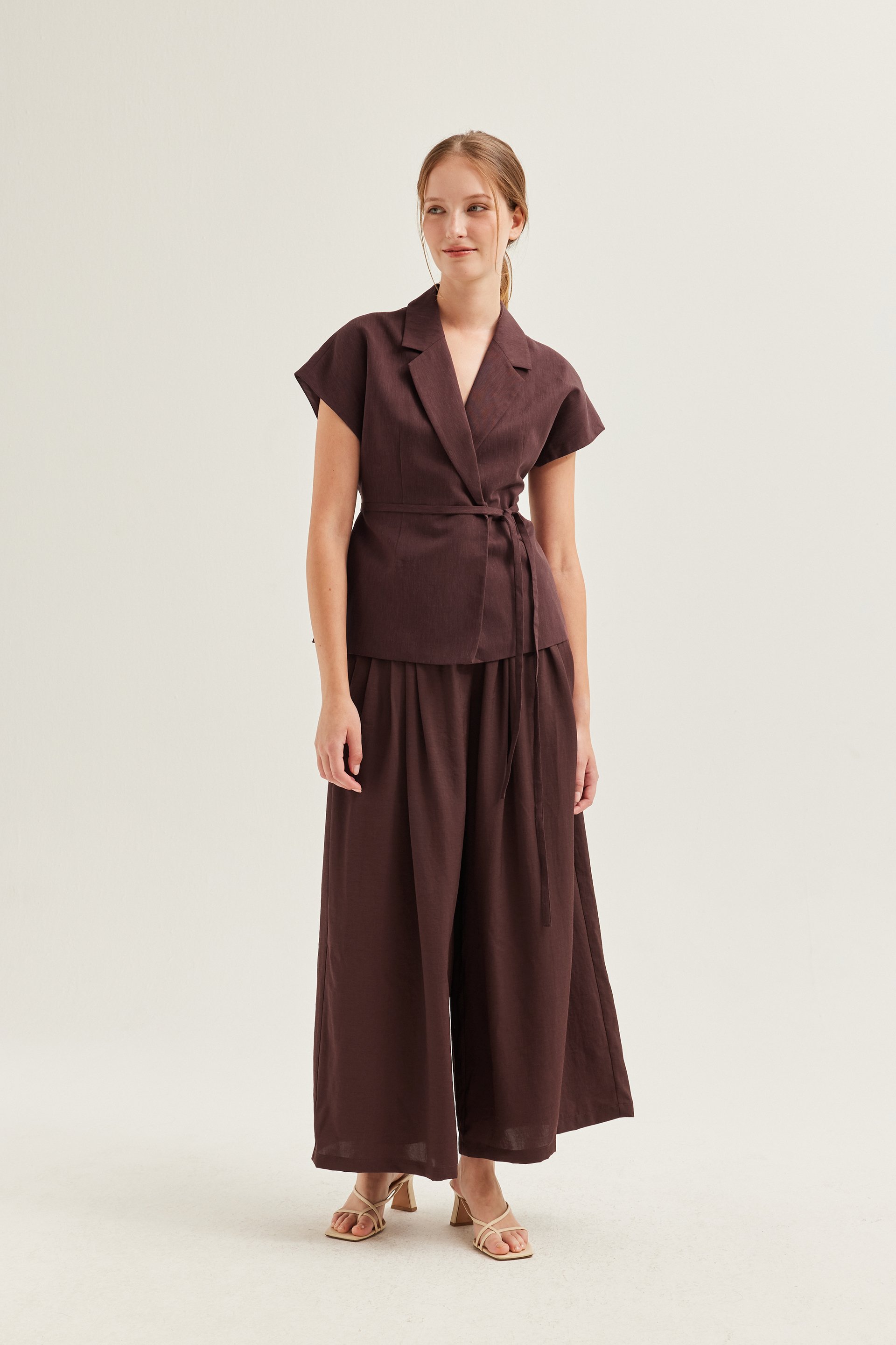 Wool-Blend Belted Overshirt Wool-Blend Belted Overshirt