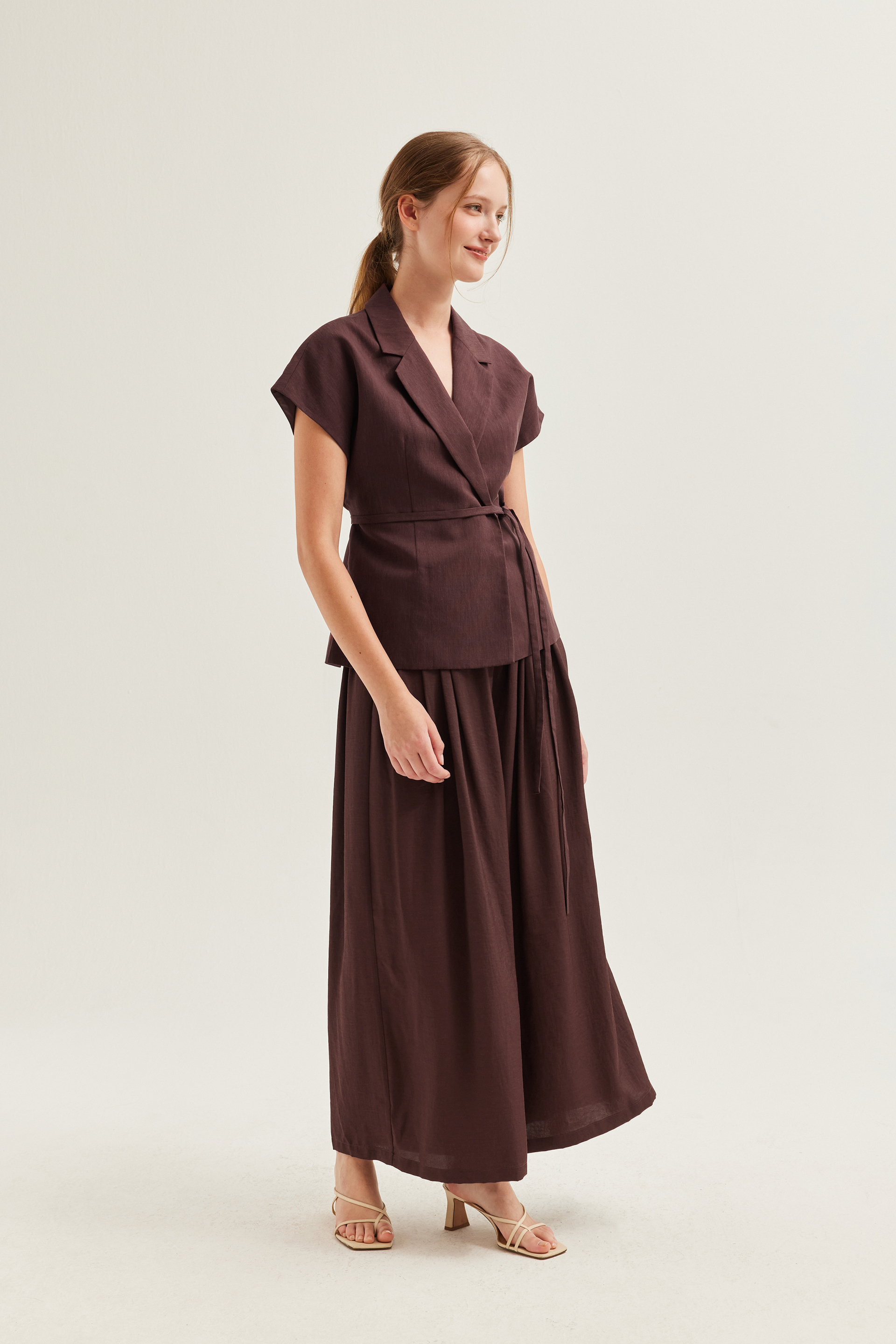 Wool-Blend Belted Overshirt Wool-Blend Belted Overshirt