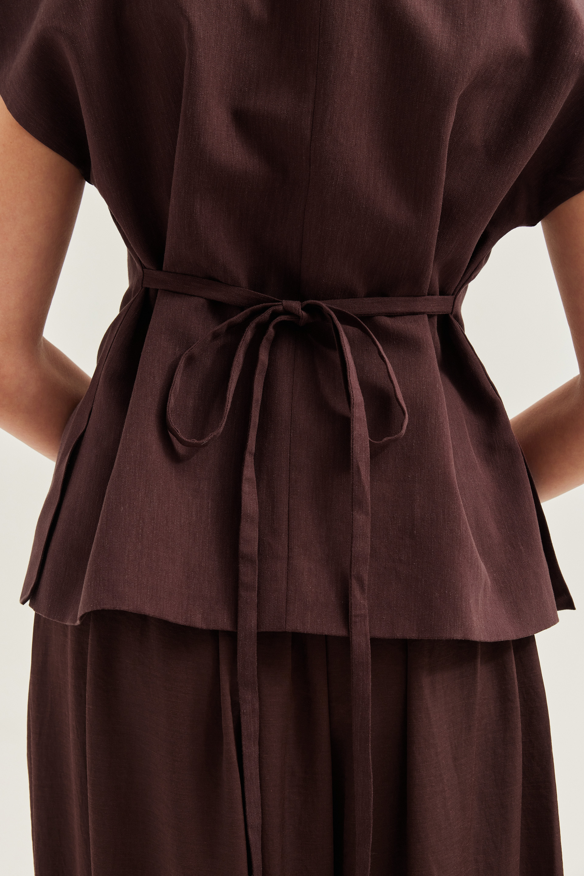 Wool-Blend Belted Overshirt Wool-Blend Belted Overshirt