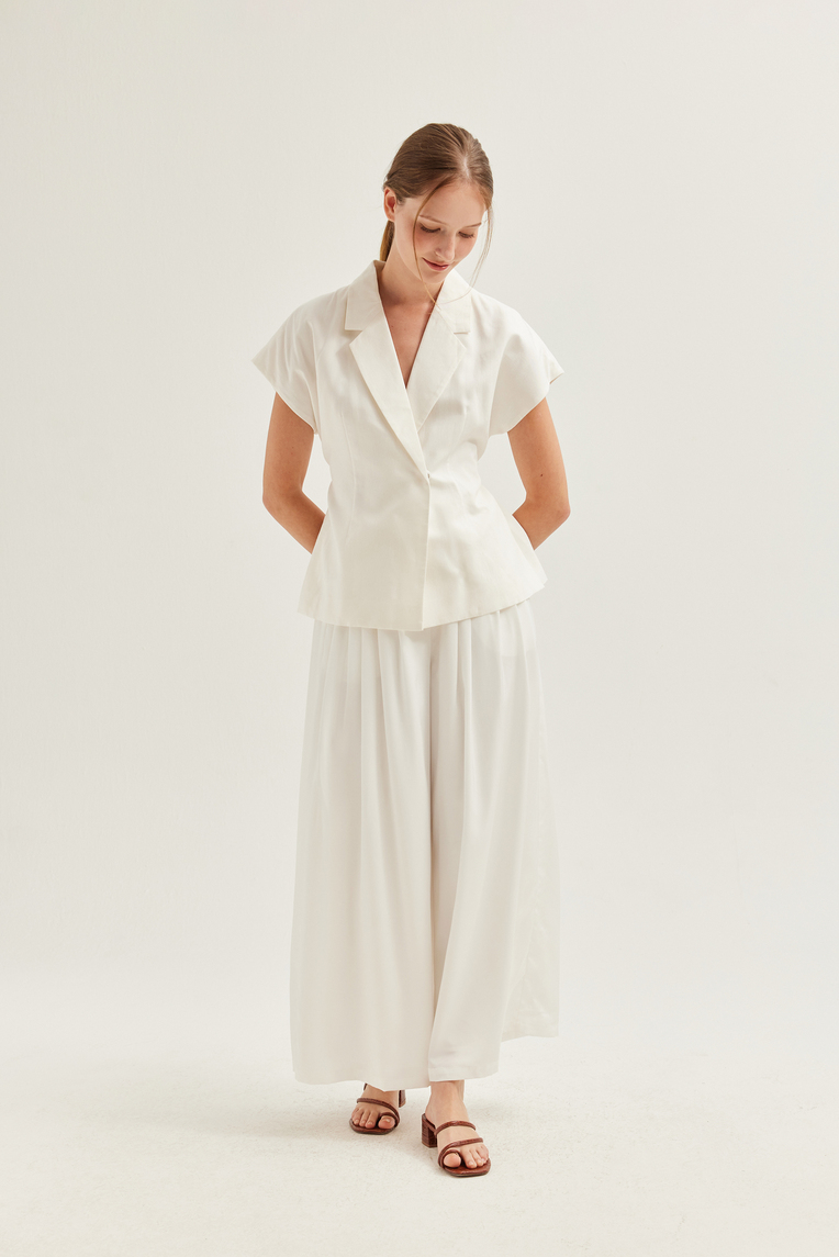 Wool-Blend Belted Overshirt