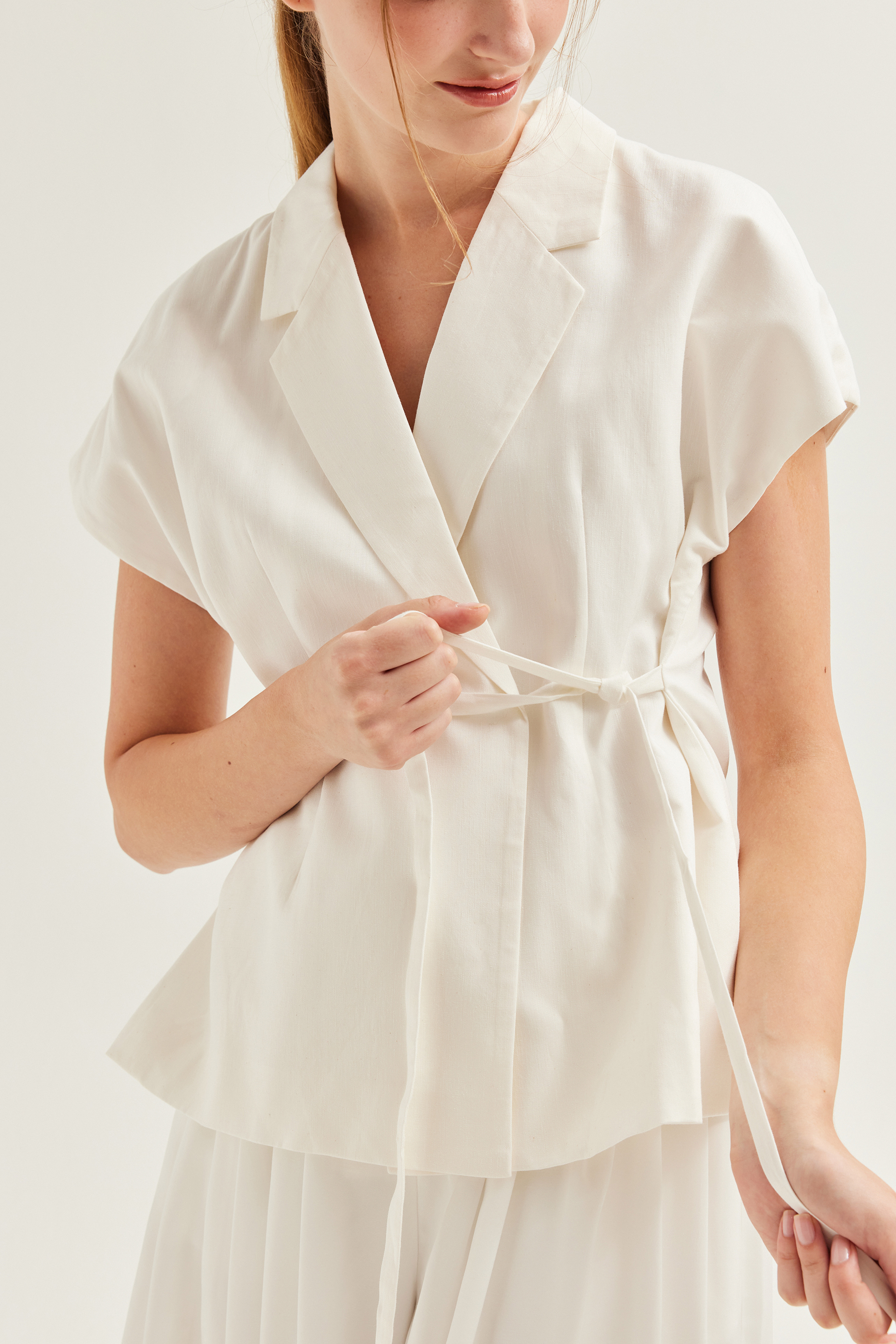 Wool-Blend Belted Overshirt Wool-Blend Belted Overshirt