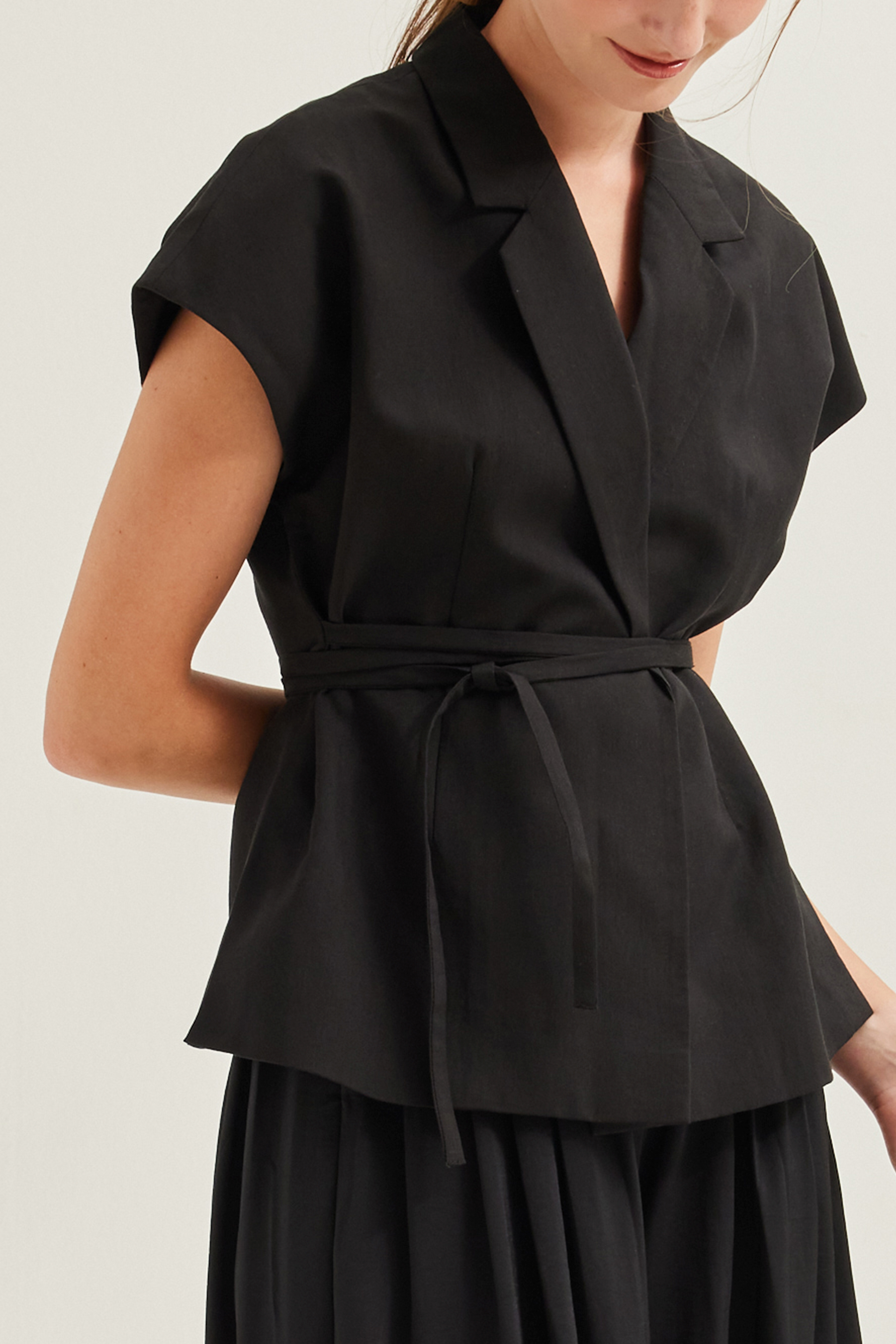 Wool-Blend Belted Overshirt Wool-Blend Belted Overshirt