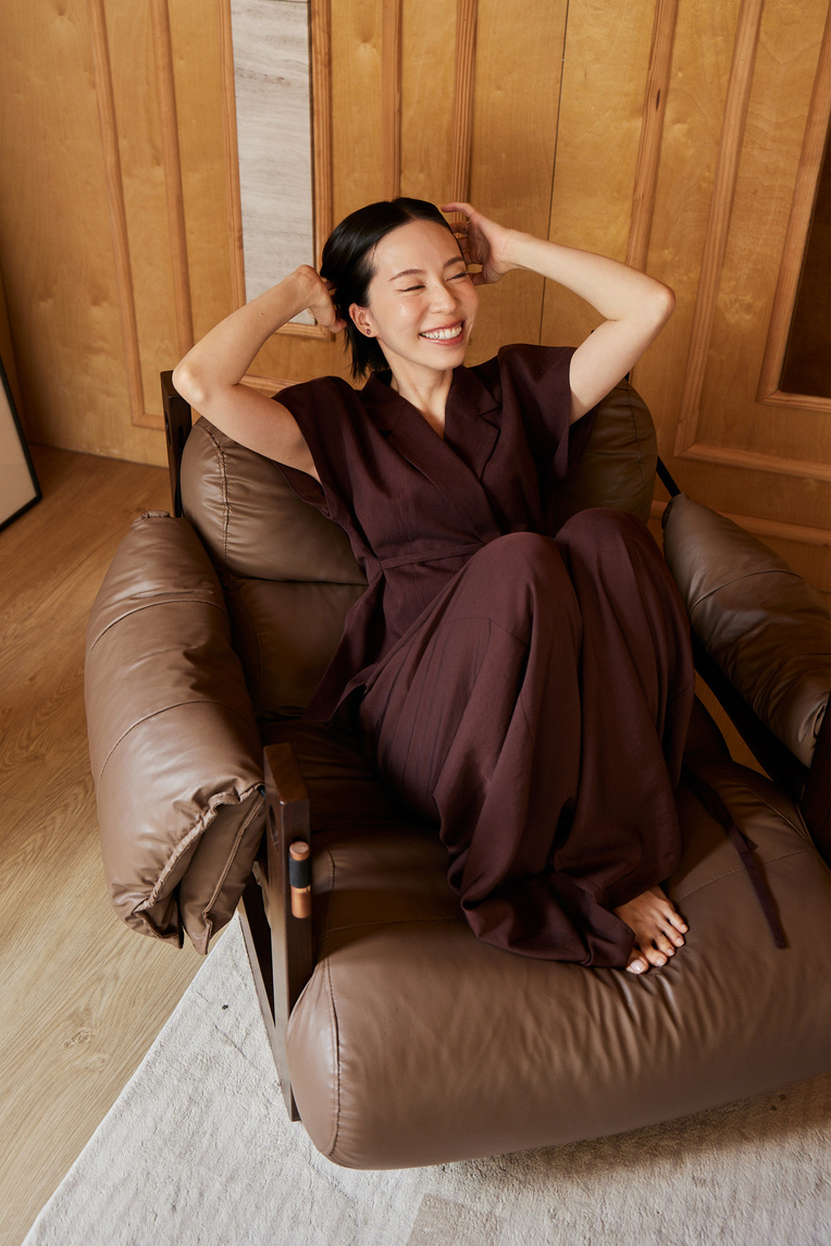 Pleated Wide-Leg Trousers