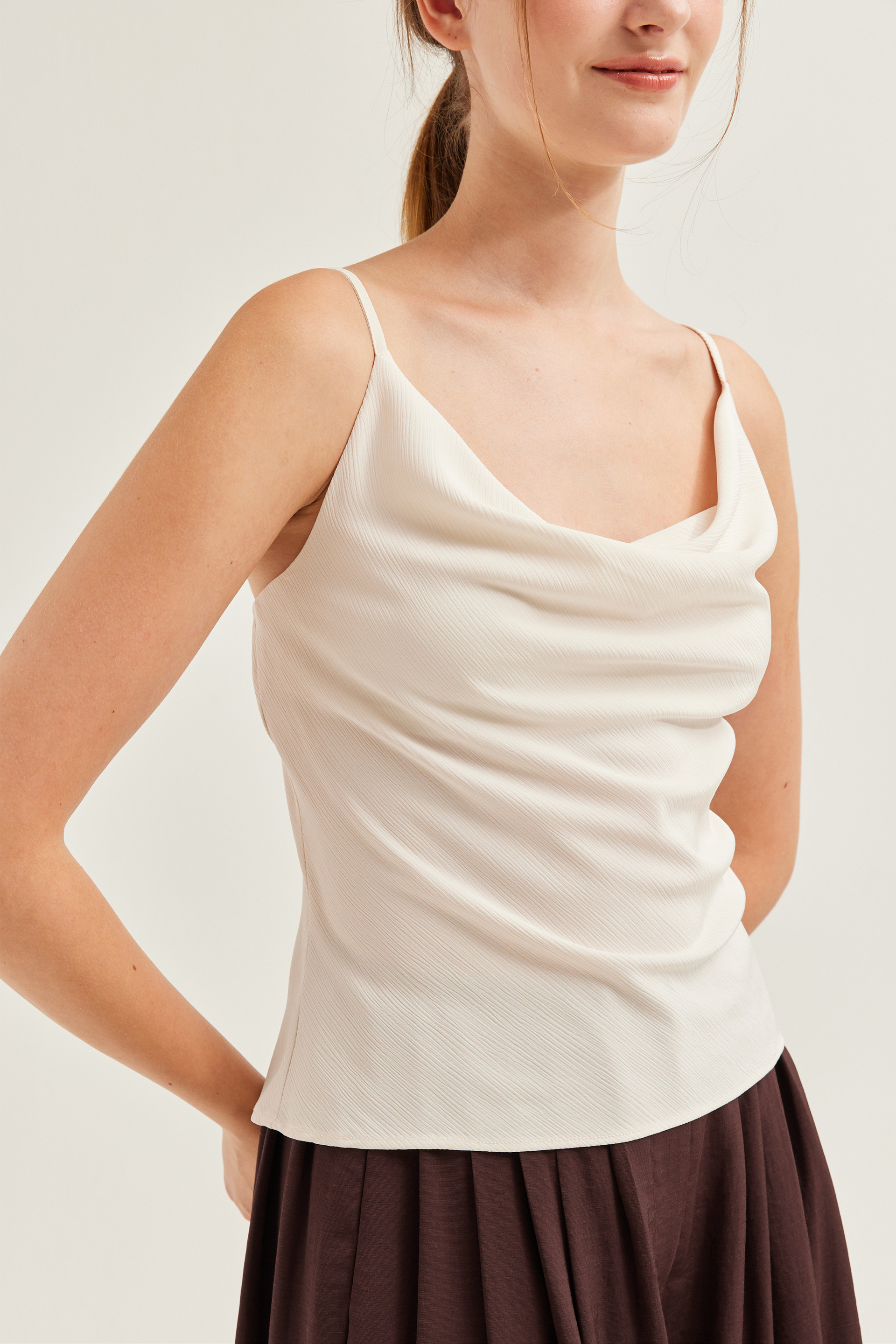 Cowl Neck Cami Top Cowl Neck Cami Top