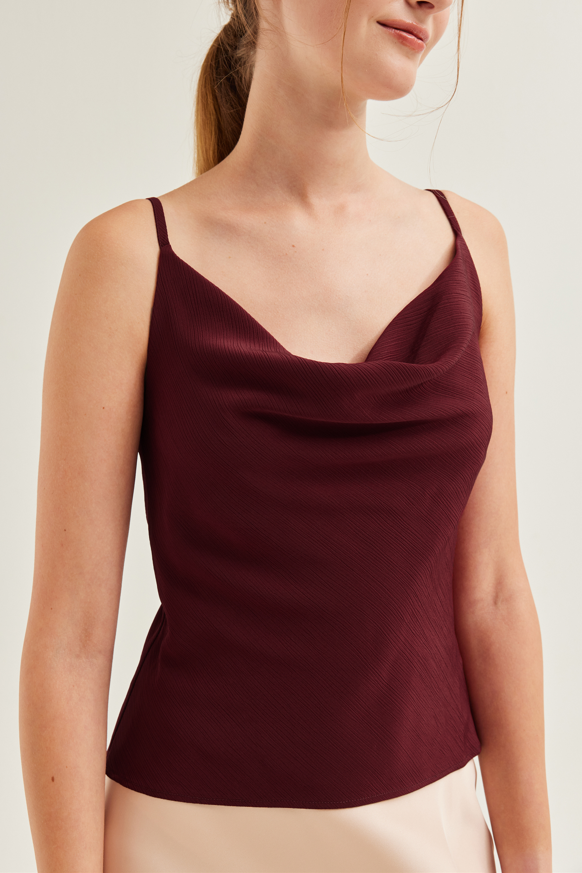 Cowl Neck Cami Top Cowl Neck Cami Top