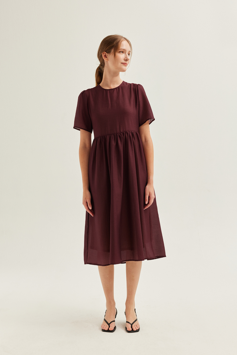 Organza Midi Dress