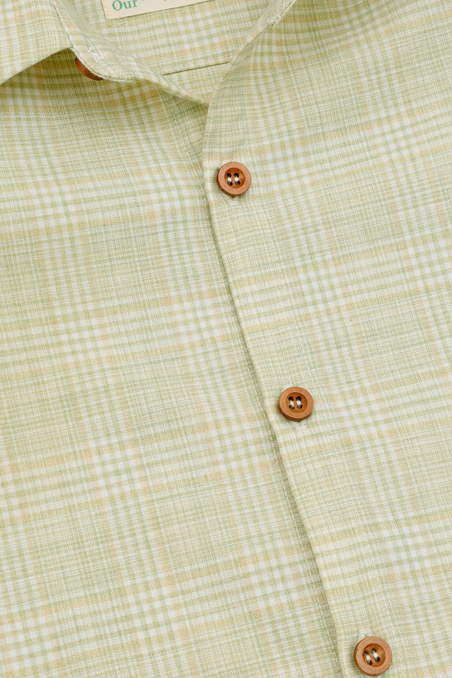 Boy's Plaid Collared Shirt