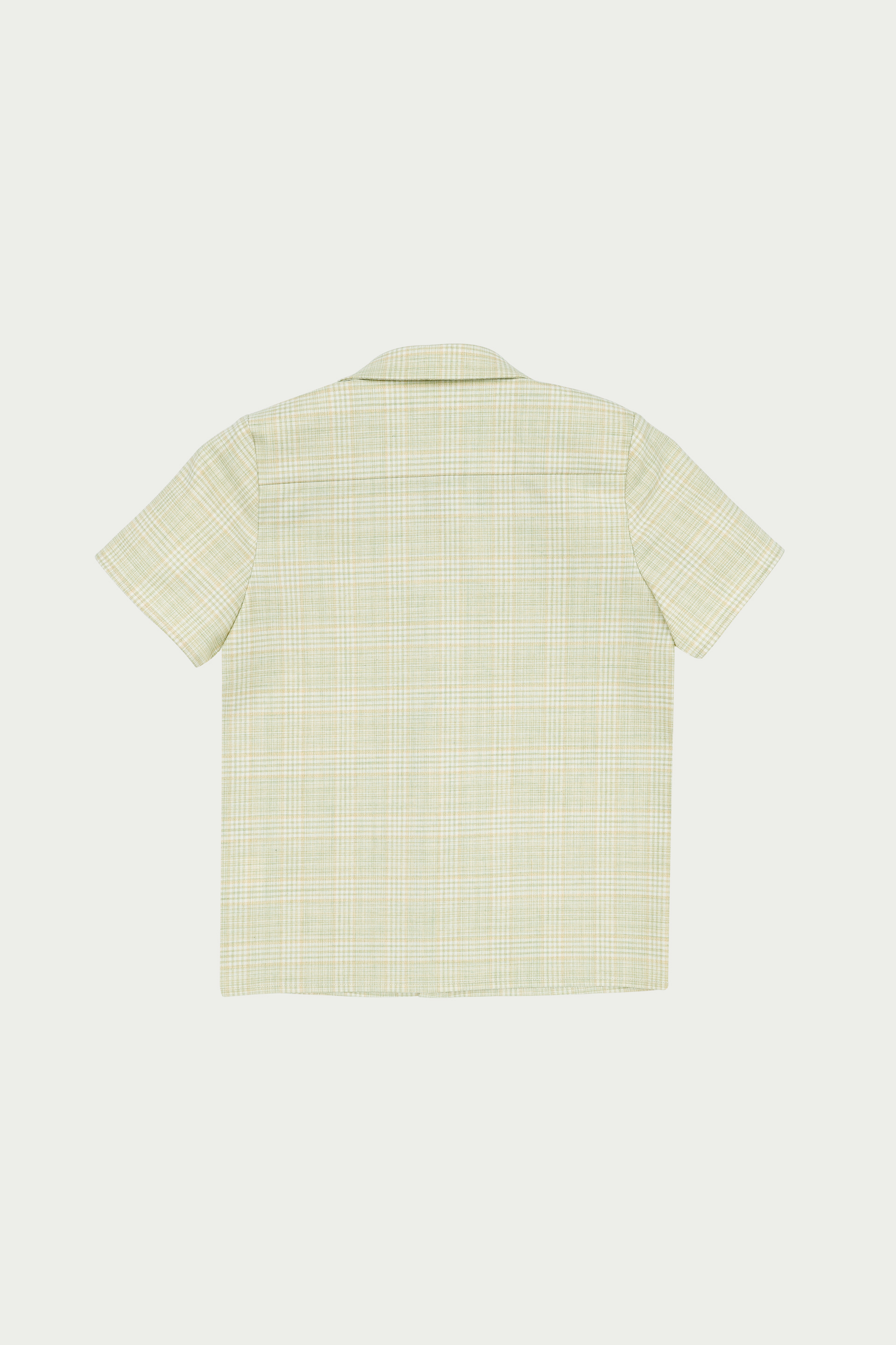 Boy's Plaid Collared Shirt