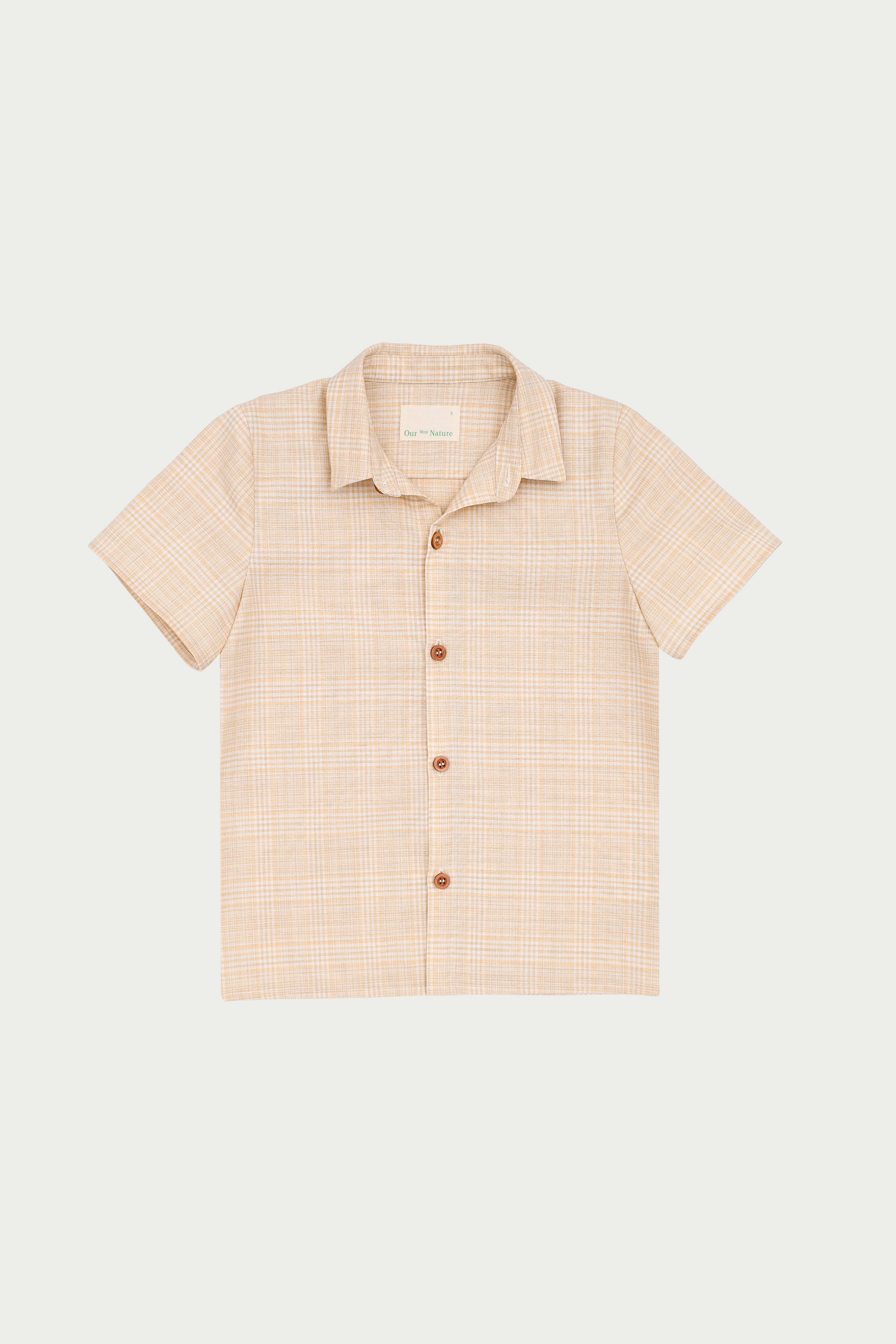 Boy's Plaid Collared Shirt