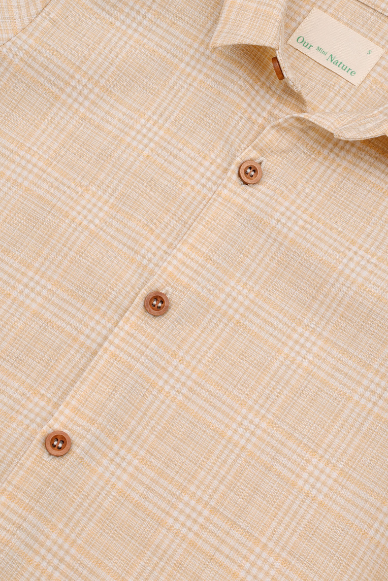 Boy's Plaid Collared Shirt