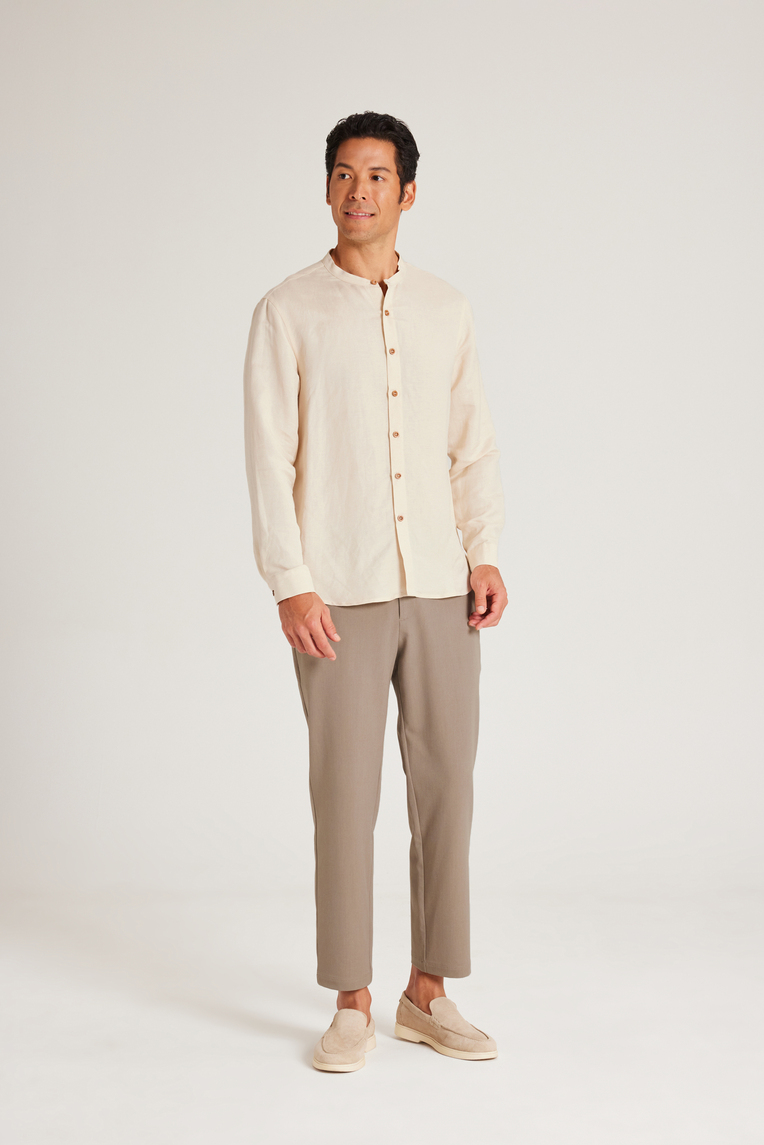 Linen Long Sleeve Shirt