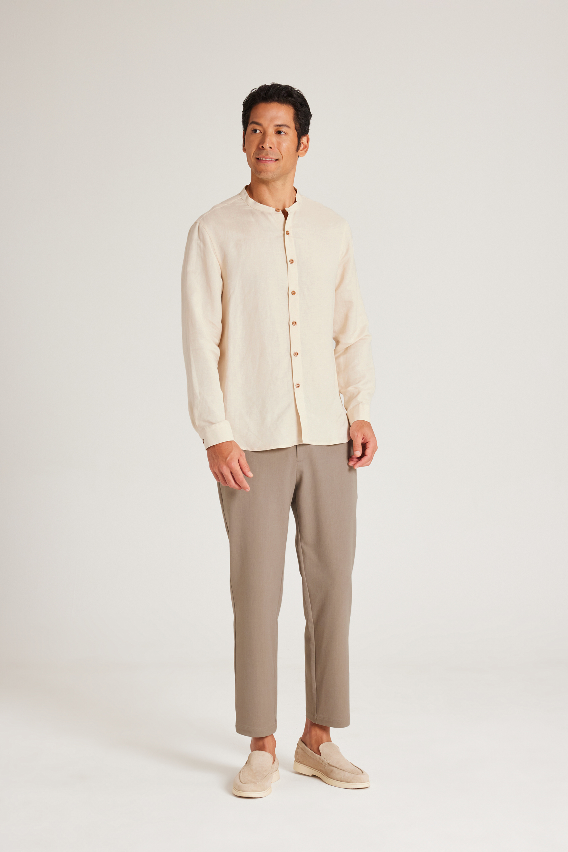 Linen Long Sleeve Shirt