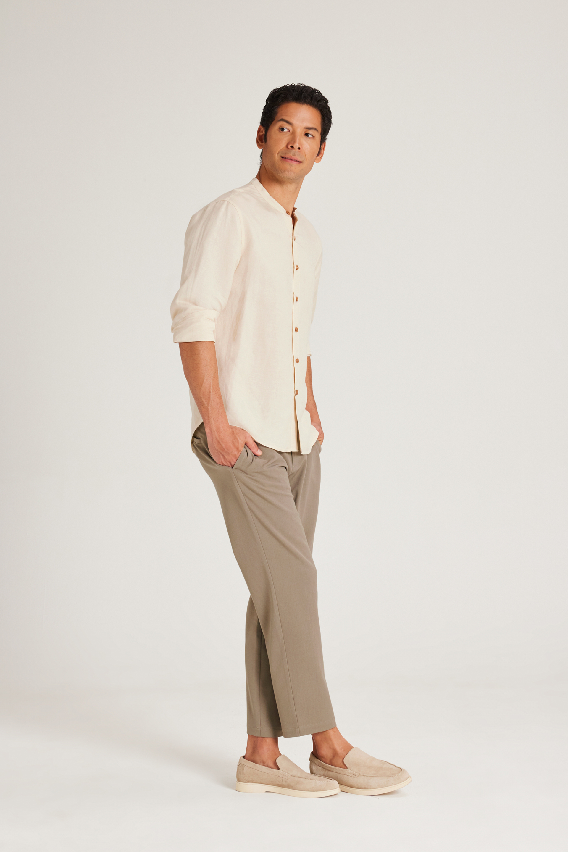 Linen Long Sleeve Shirt