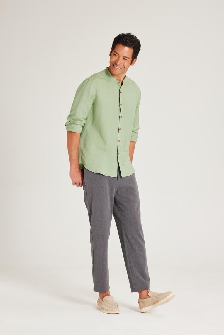 Linen Long Sleeve Shirt