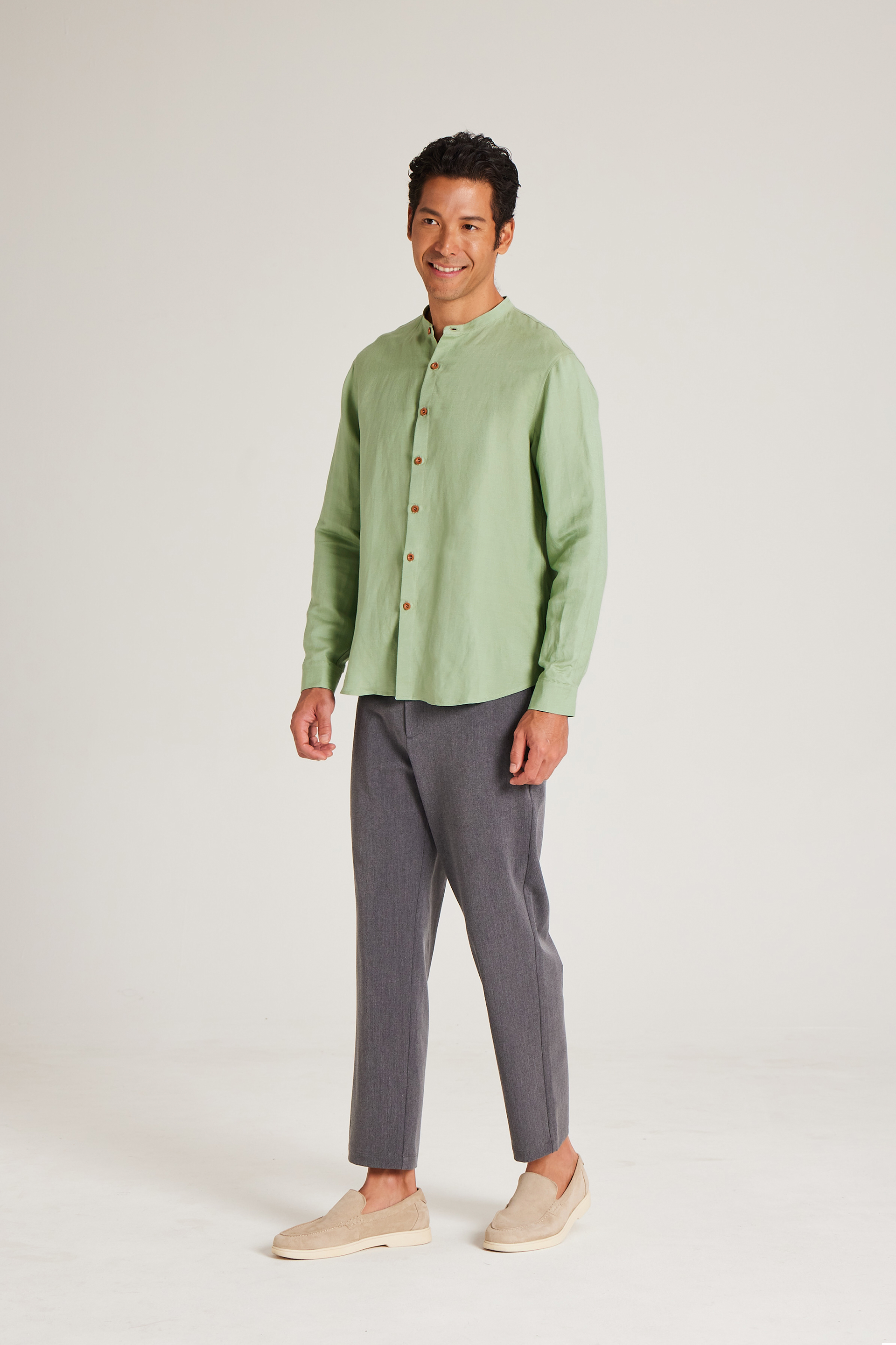 Linen Long Sleeve Shirt