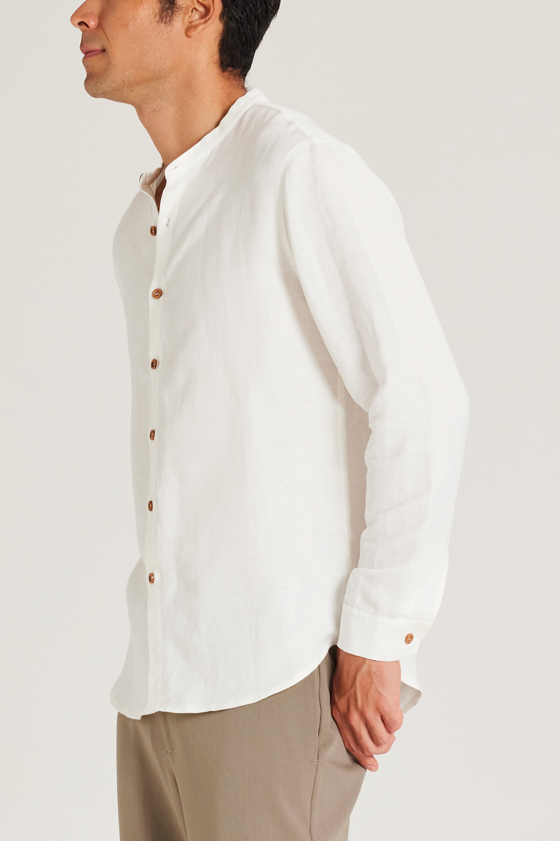 Linen Long Sleeve Shirt