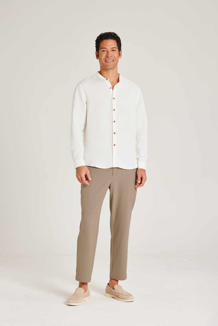 Linen Long Sleeve Shirt