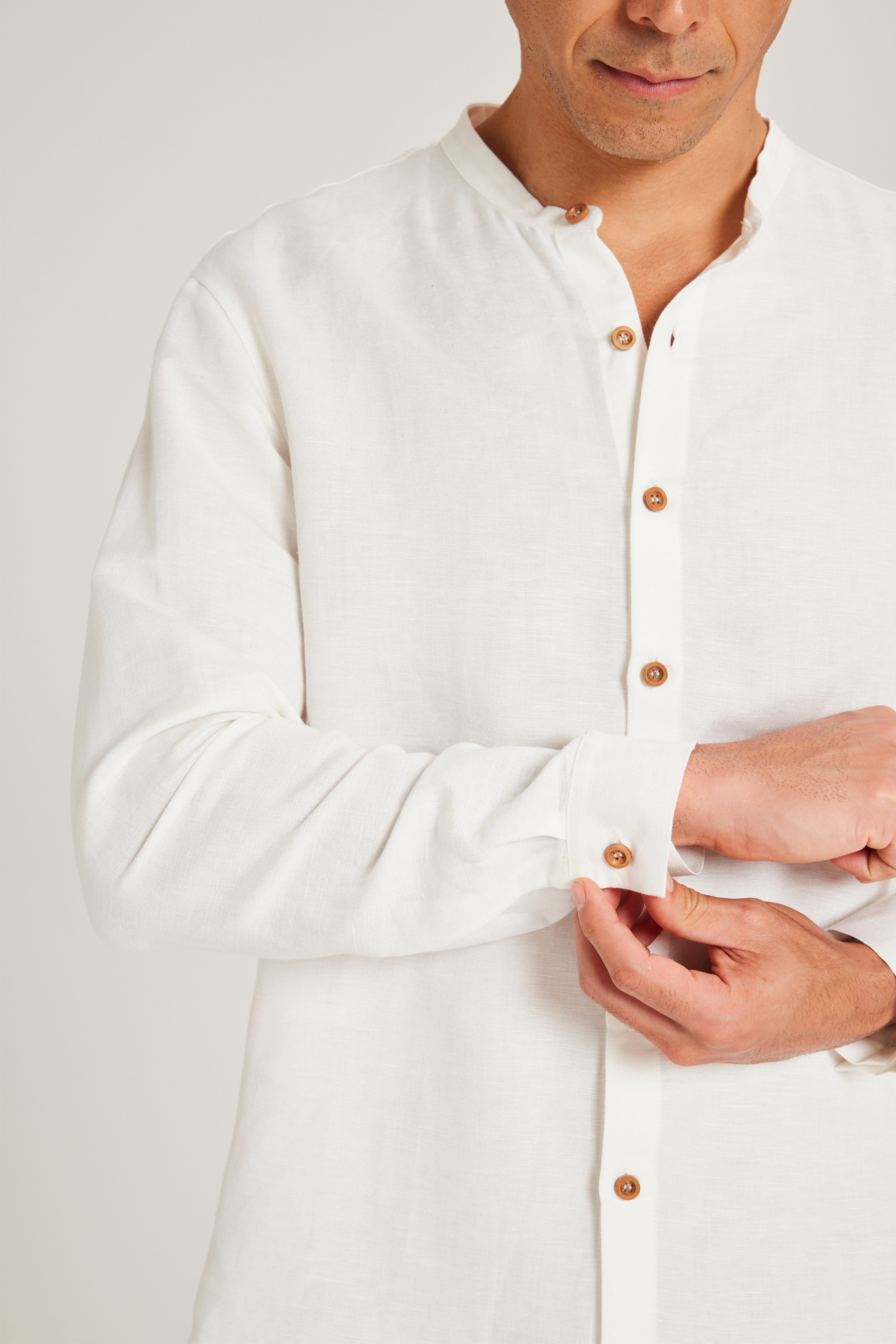 Linen Long Sleeve Shirt