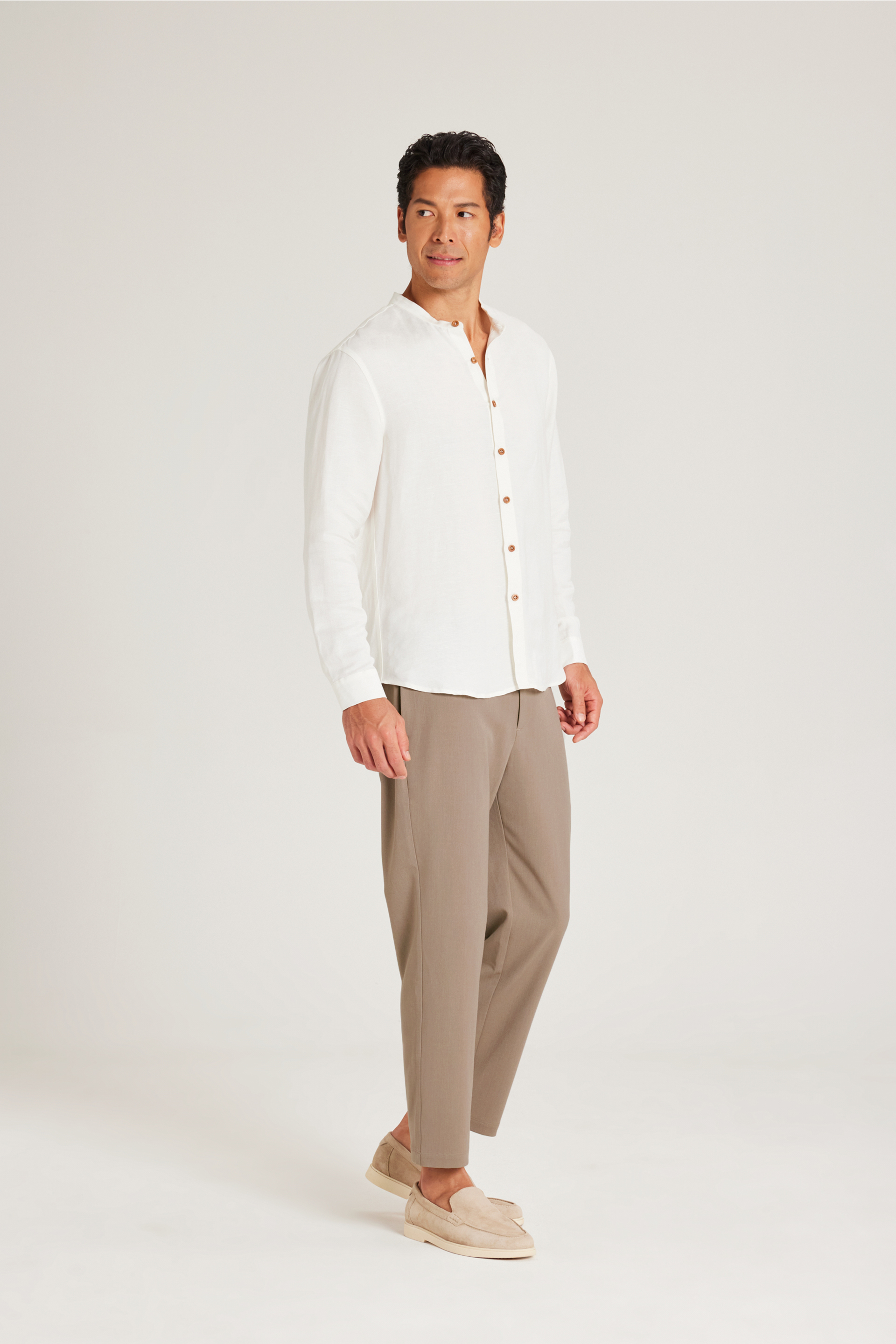 Linen Long Sleeve Shirt