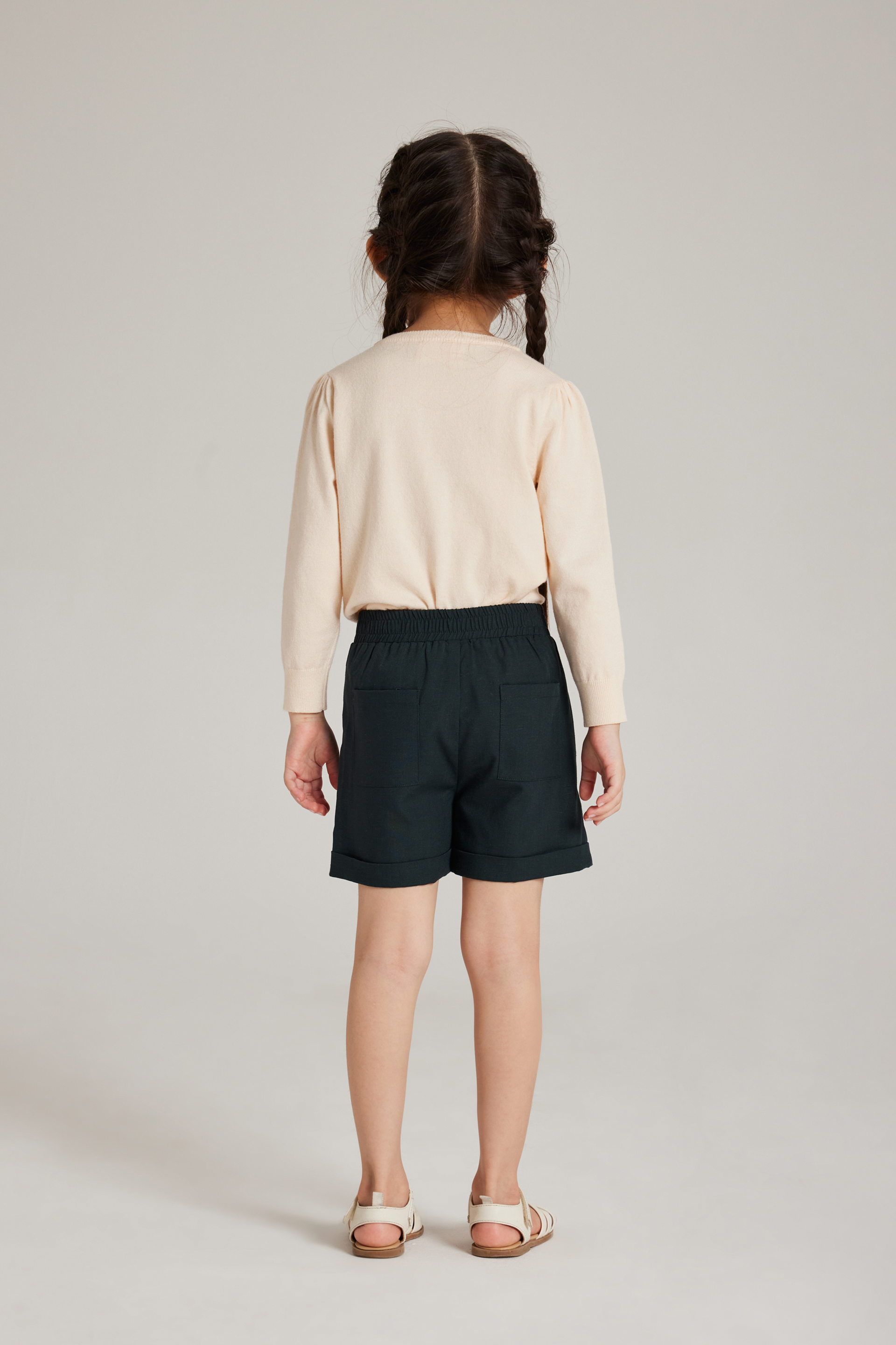 Cuffed Hem Shorts