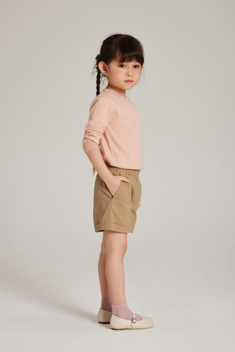 Cuffed Hem Shorts