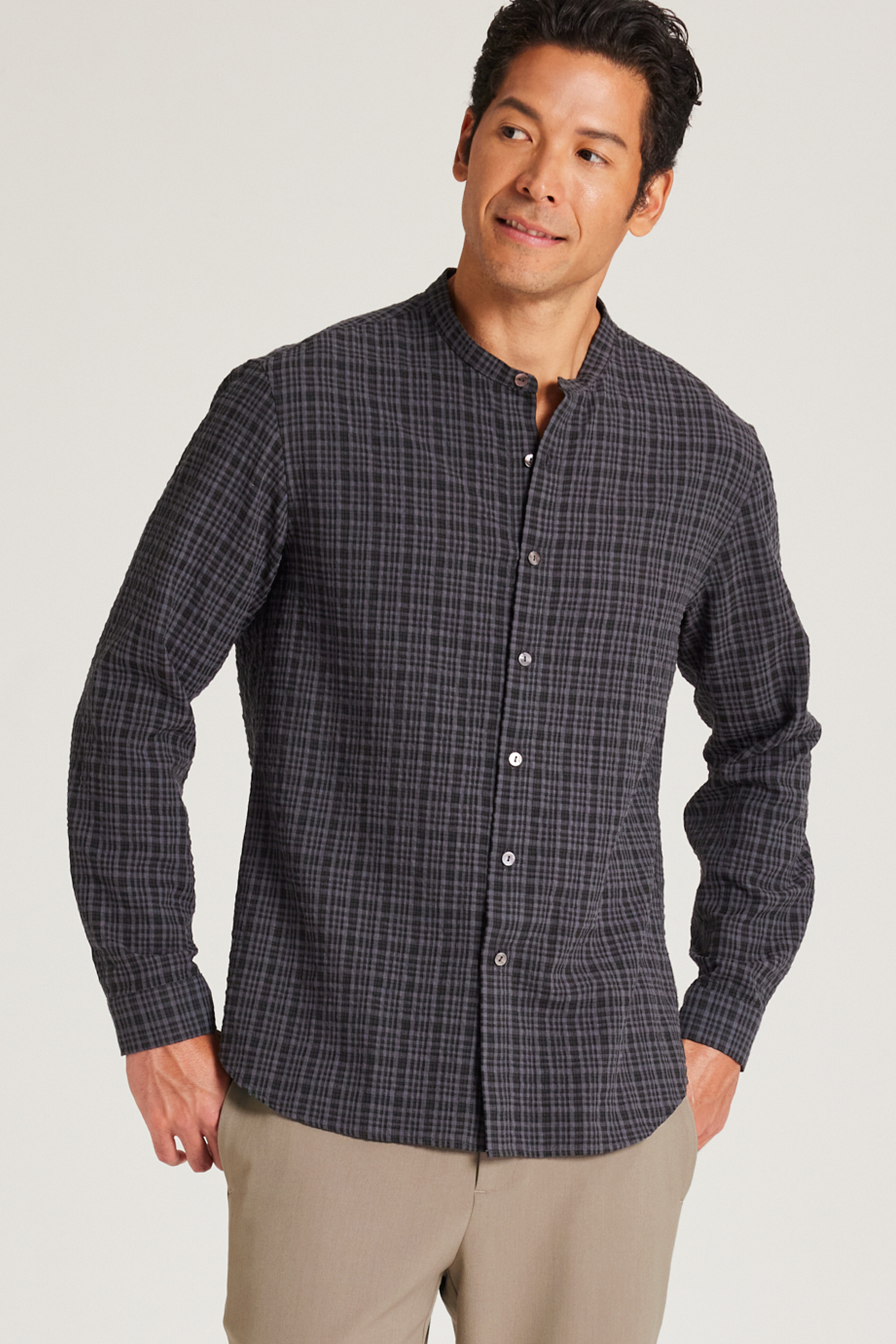 Plaid Long Sleeve Shirt