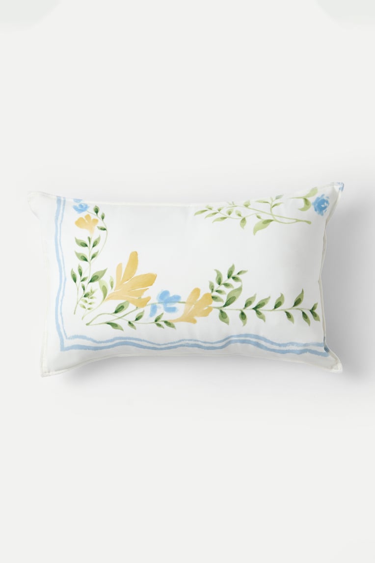 Garden Lumbar Cushion Cover