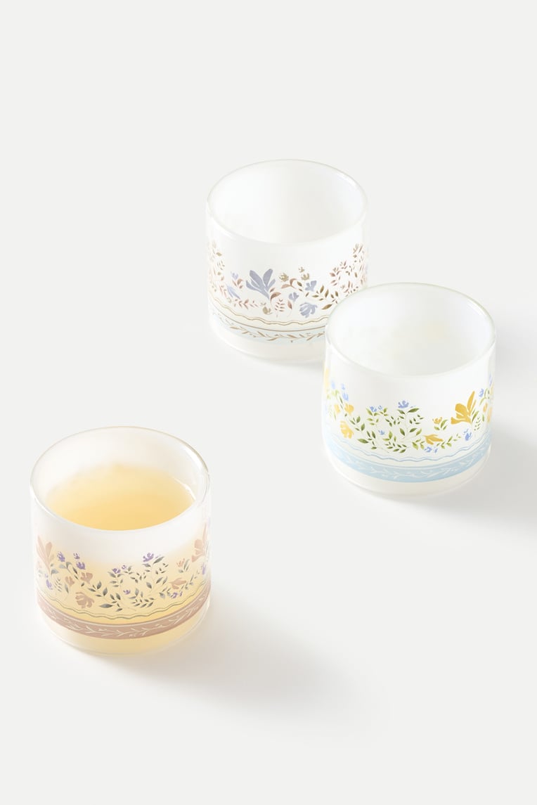 Garden Double-Walled Glass Mug