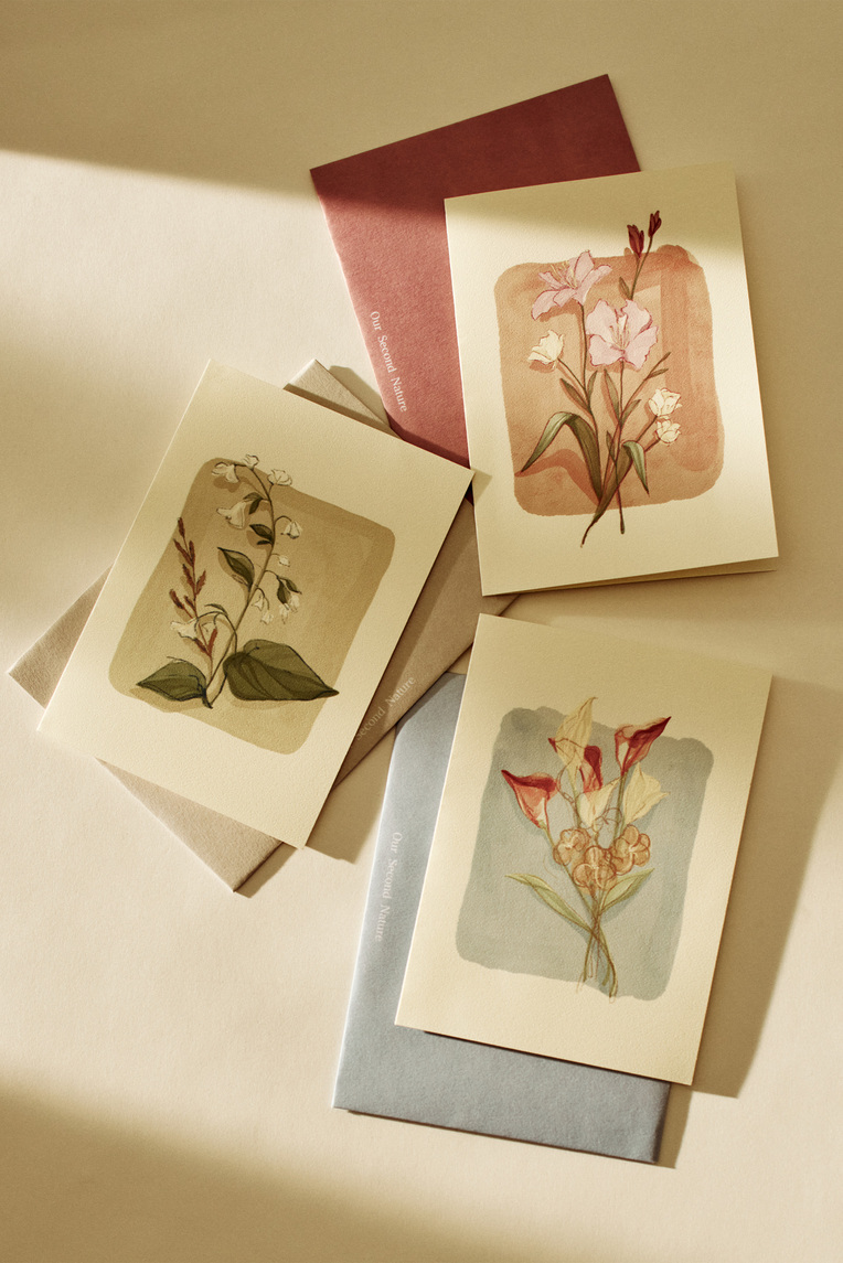 Portraits from the Garden Greeting Card Set