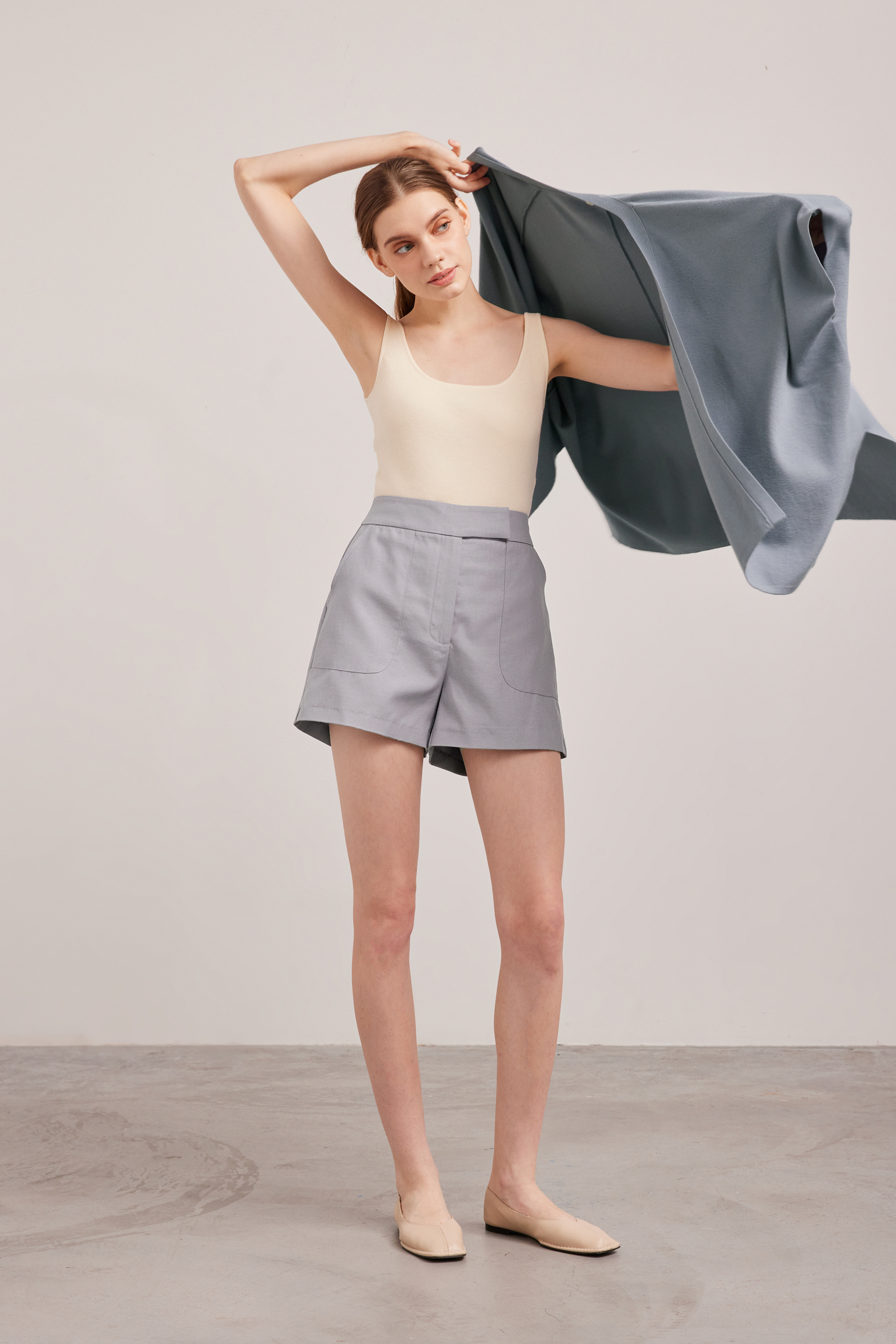 Relaxed Stitch Shorts