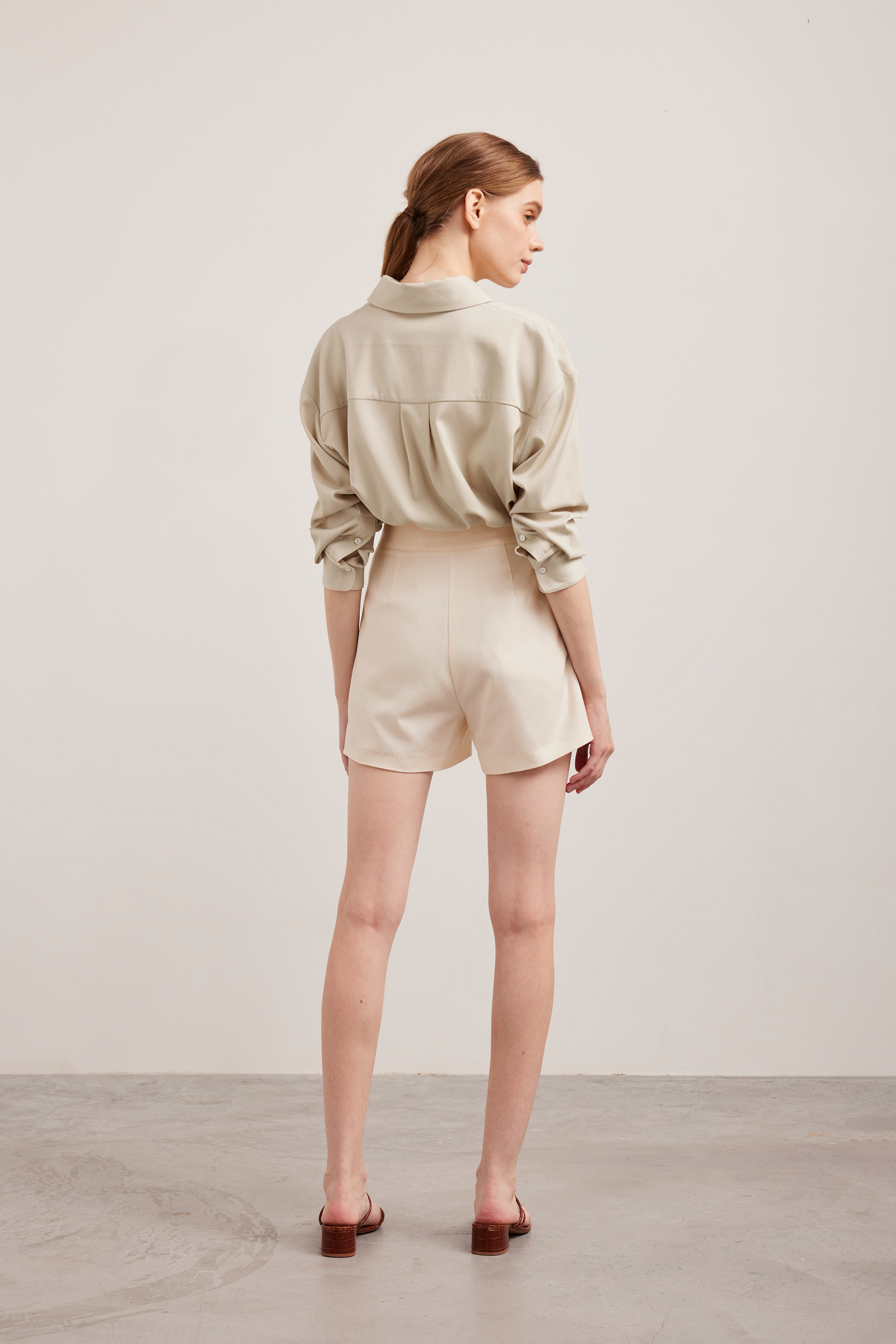 Relaxed Stitch Shorts