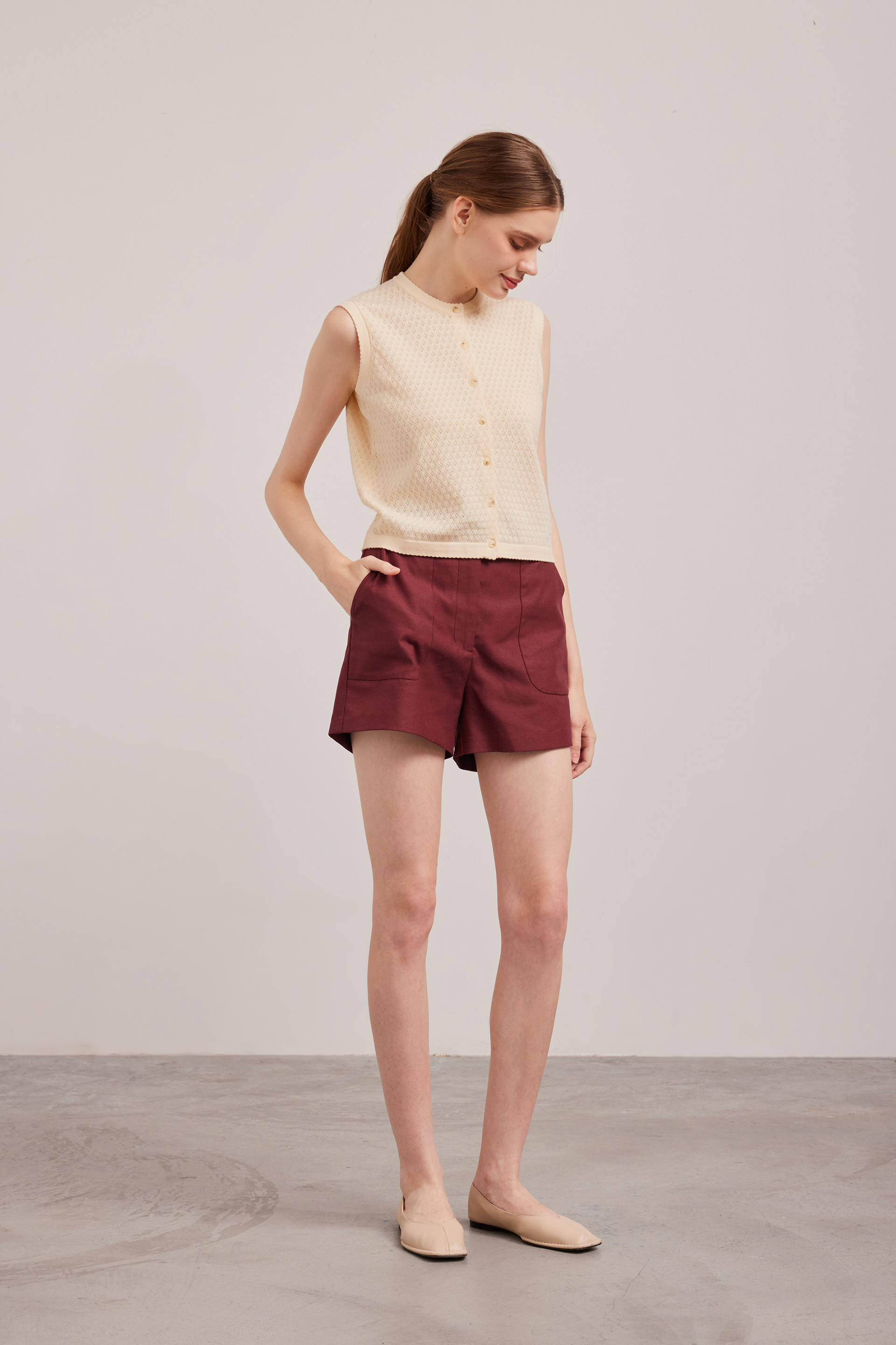 Relaxed Stitch Shorts
