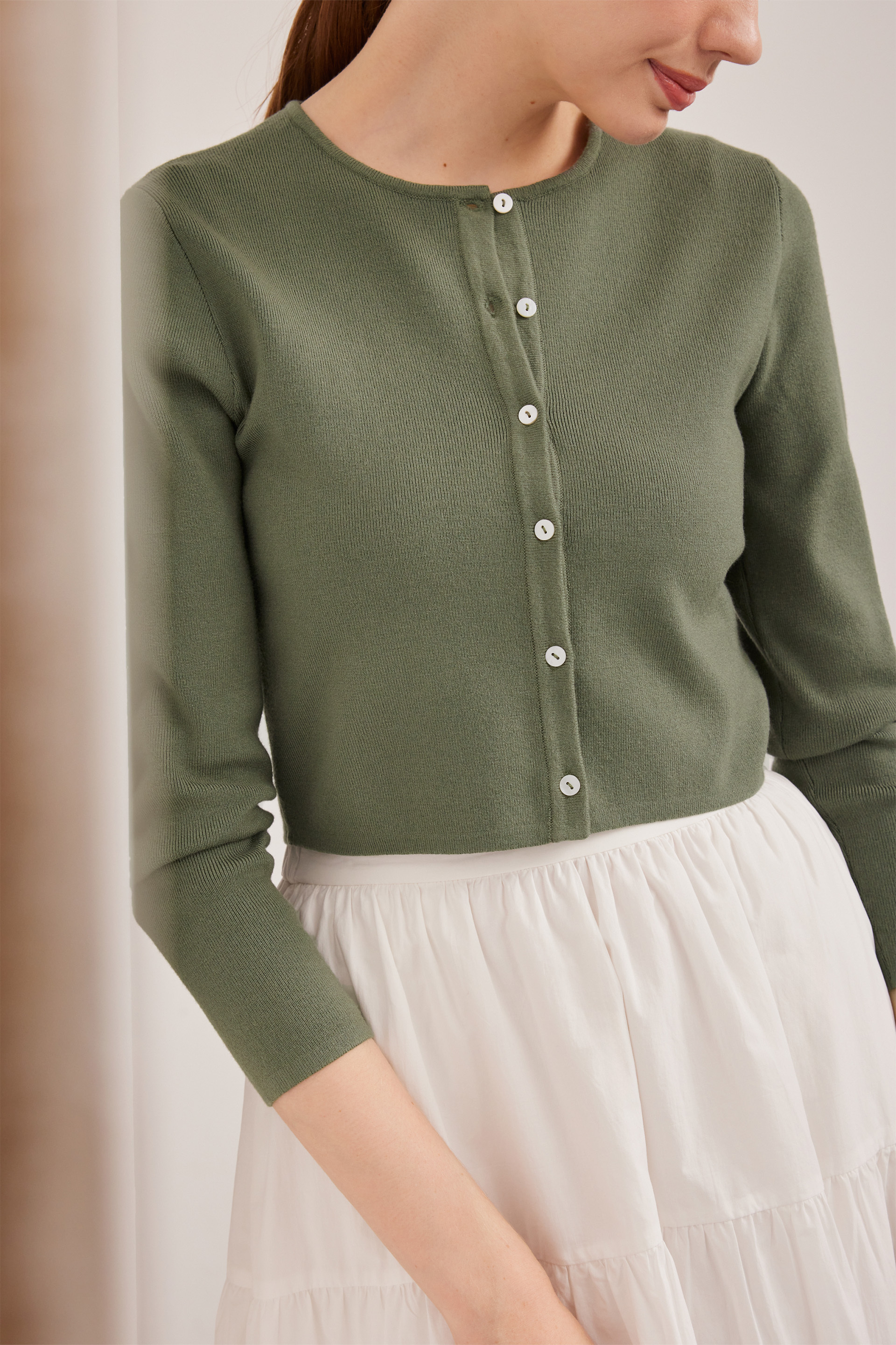 Button Knit Cardigan