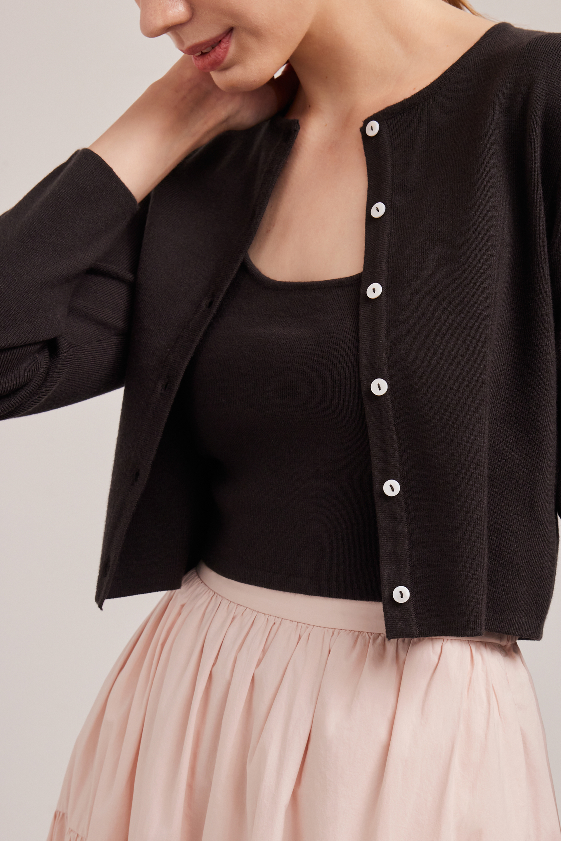 Button Knit Cardigan