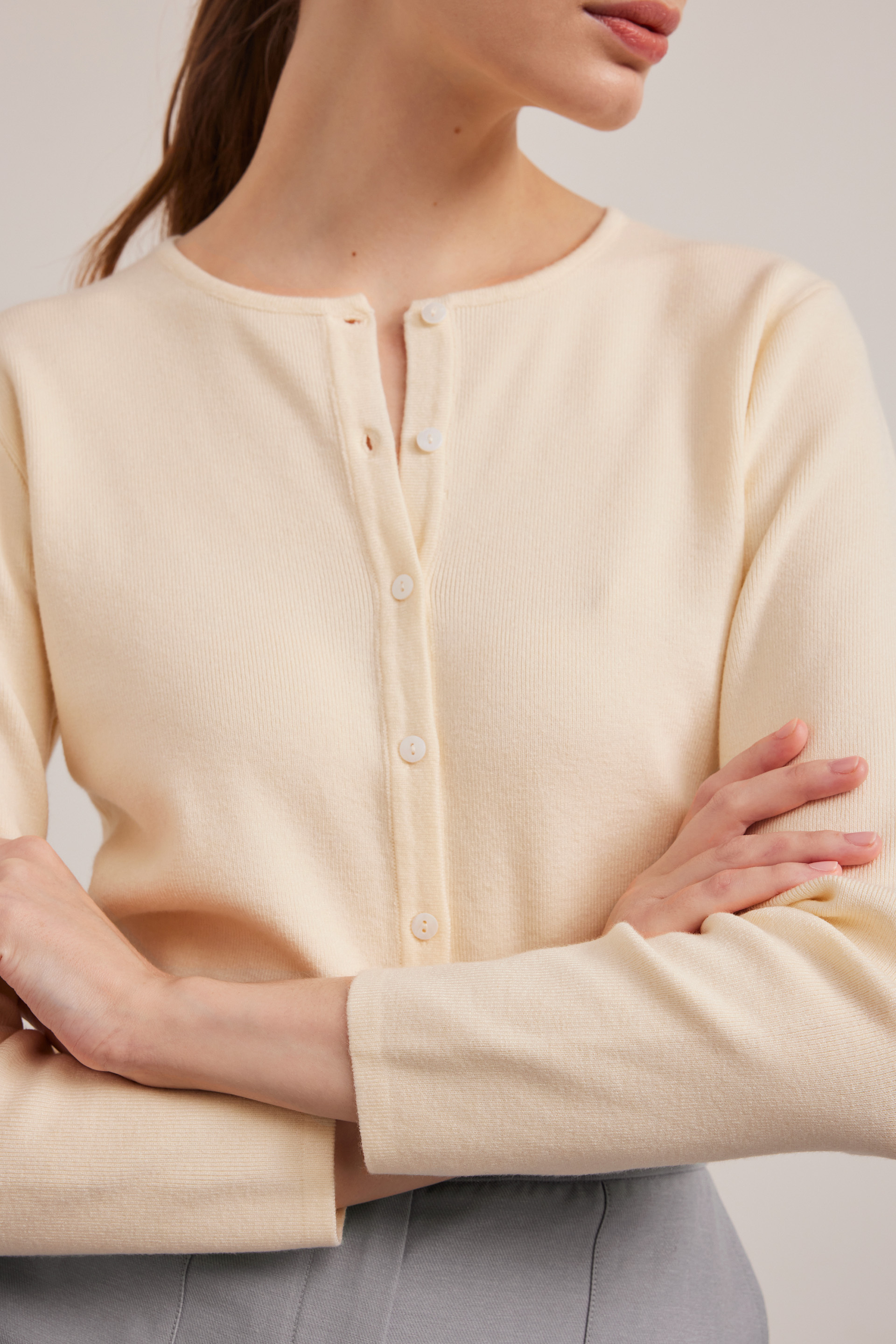 Button Knit Cardigan