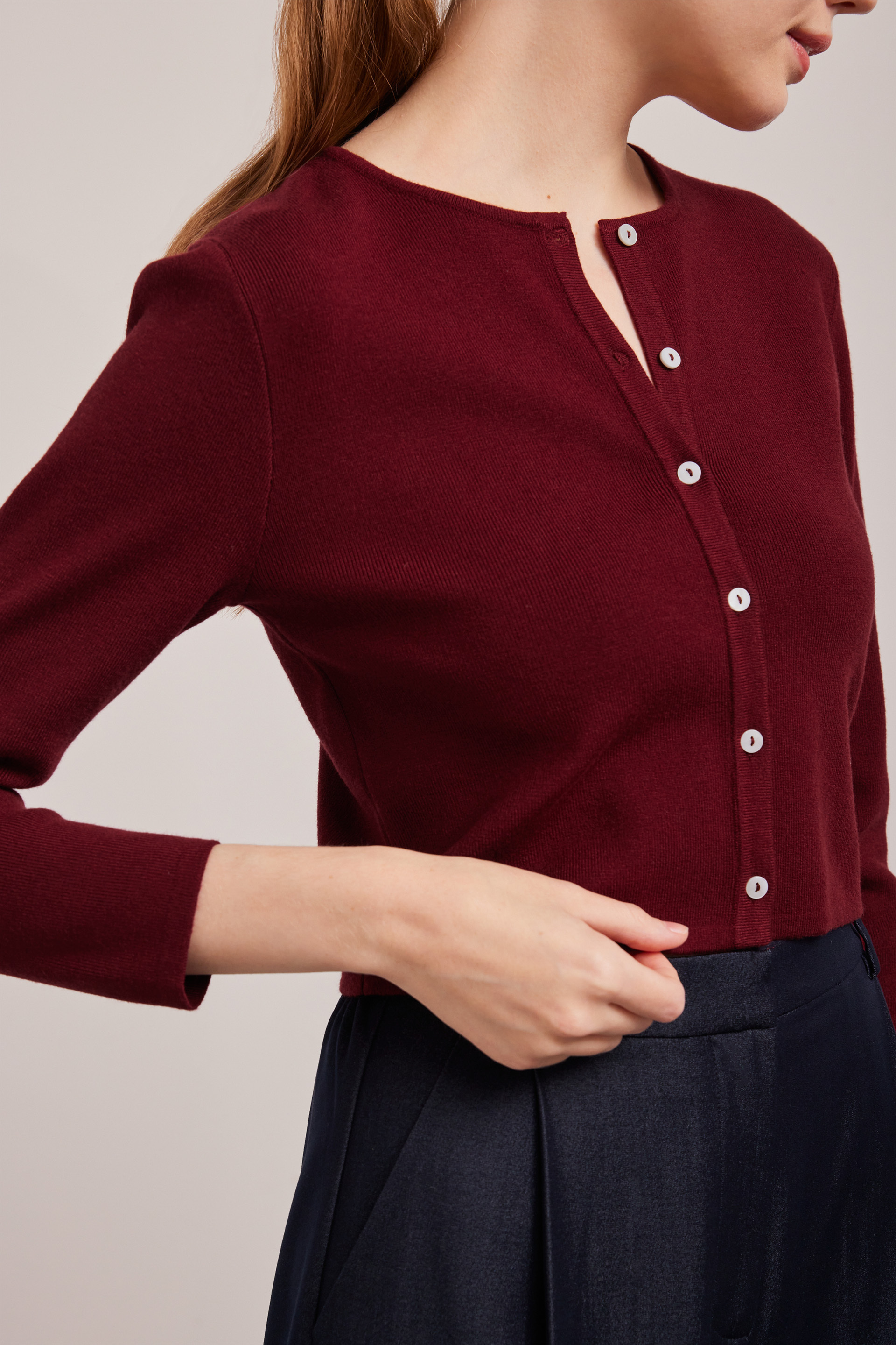 Button Knit Cardigan