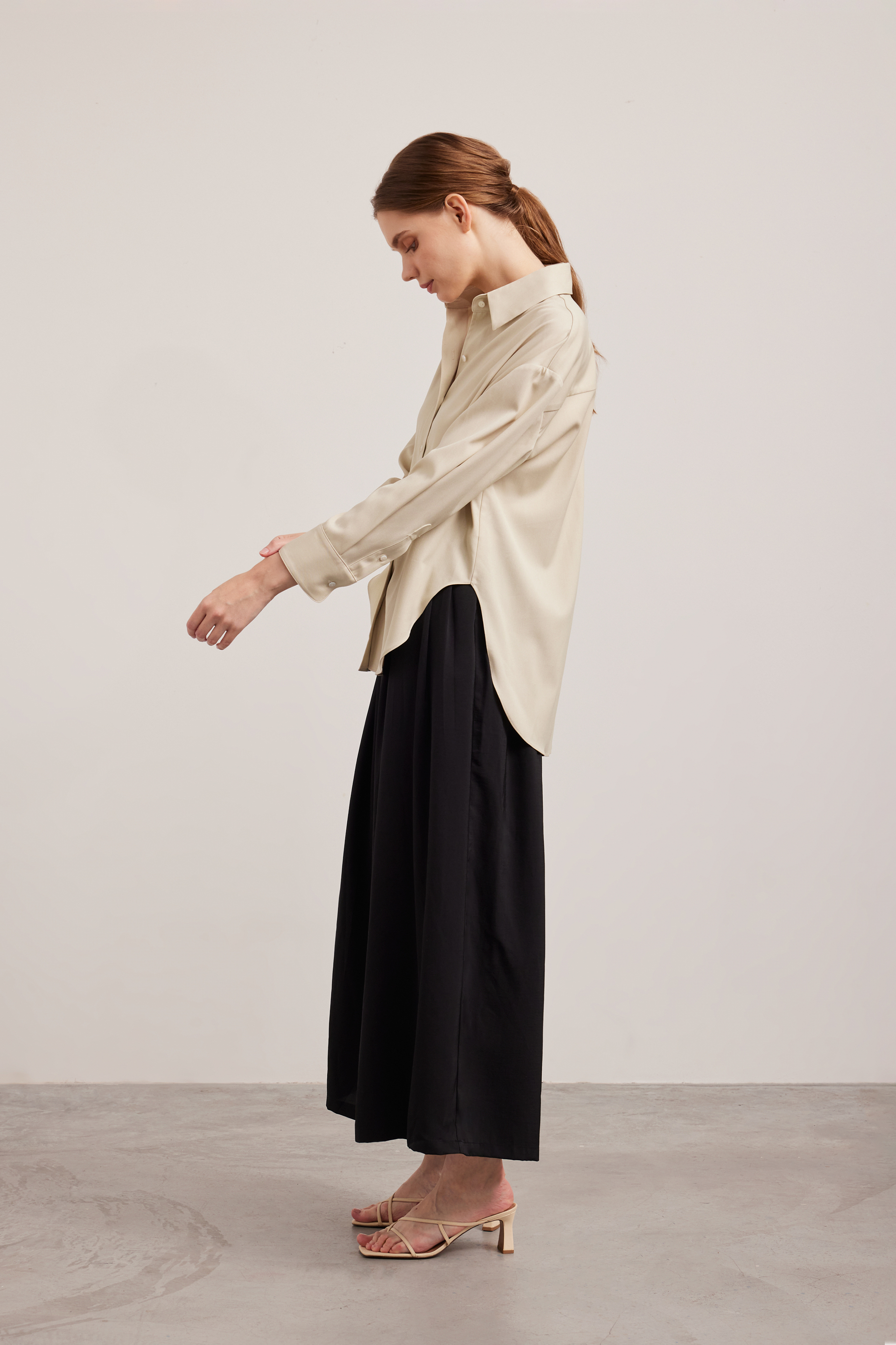 Chambray Oversized Shirt