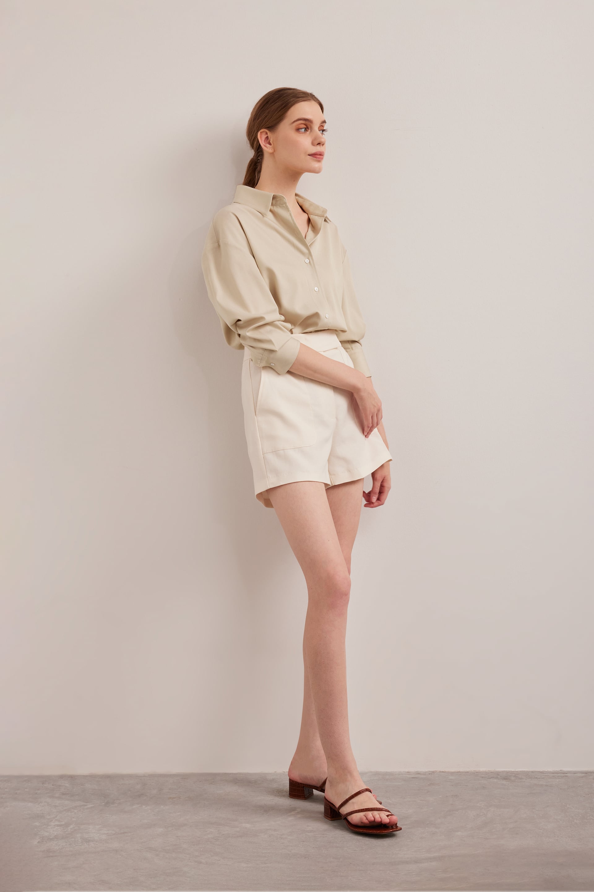 Chambray Oversized Shirt